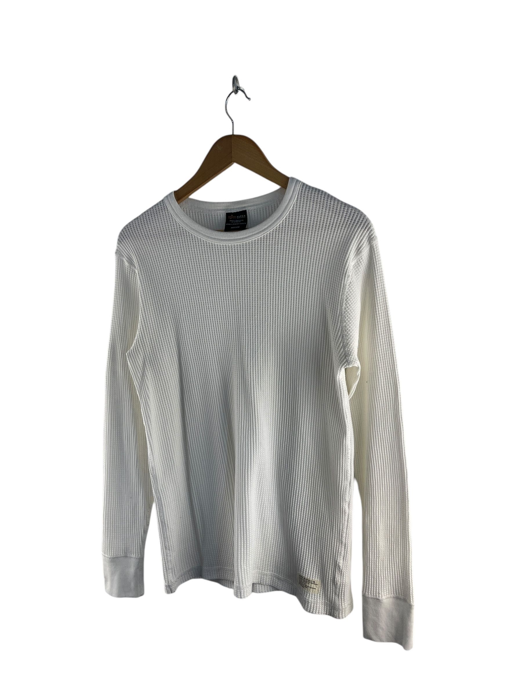 Alpha Industries Alpha Industries Long Sleeve Waffle Shirt Size US S / EU 44-46 / 1 - 4 Thumbnail