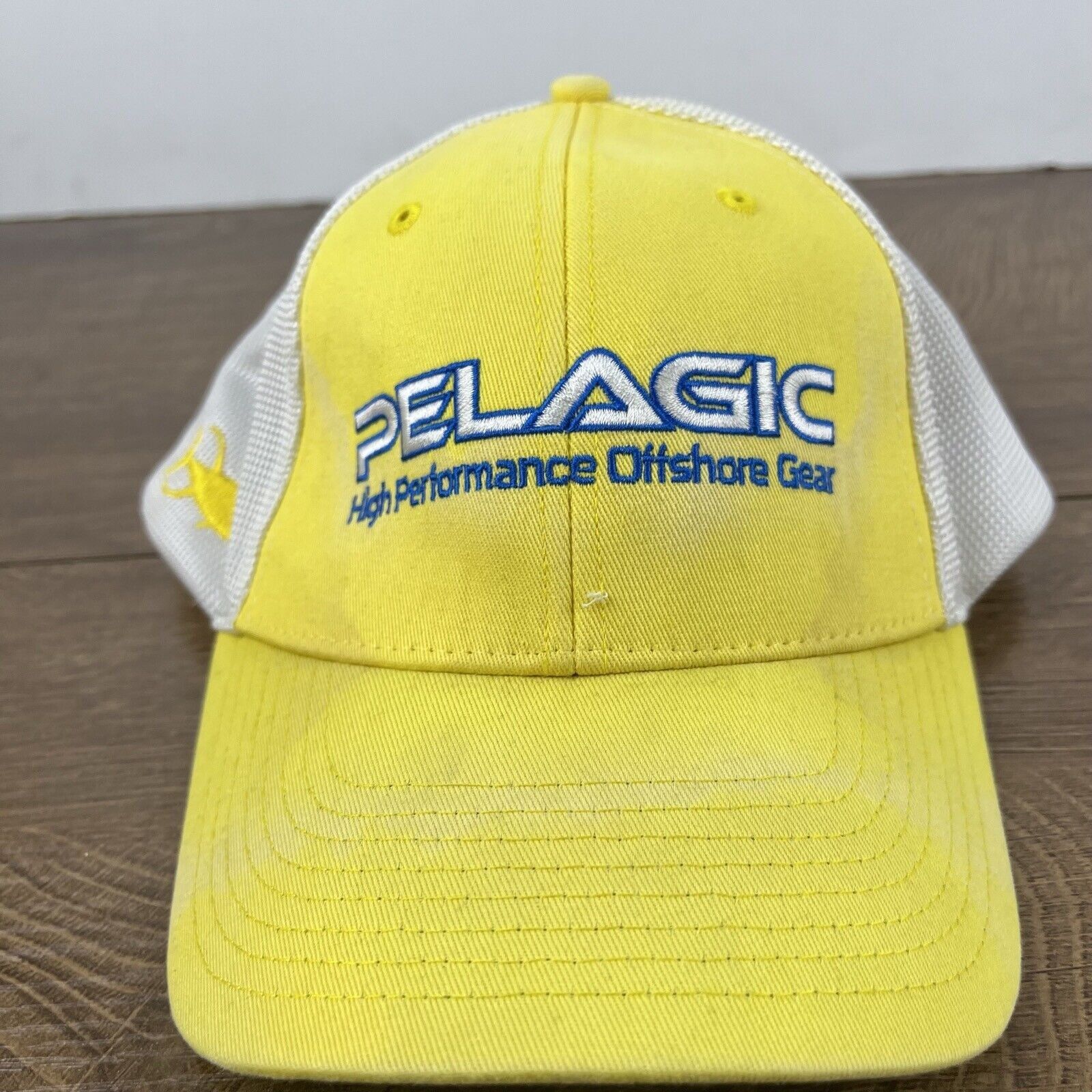 Other Pelagic Hat Pelagic Baseball Hat Yellow Cap Adjustable Yello Size ONE SIZE - 5 Thumbnail