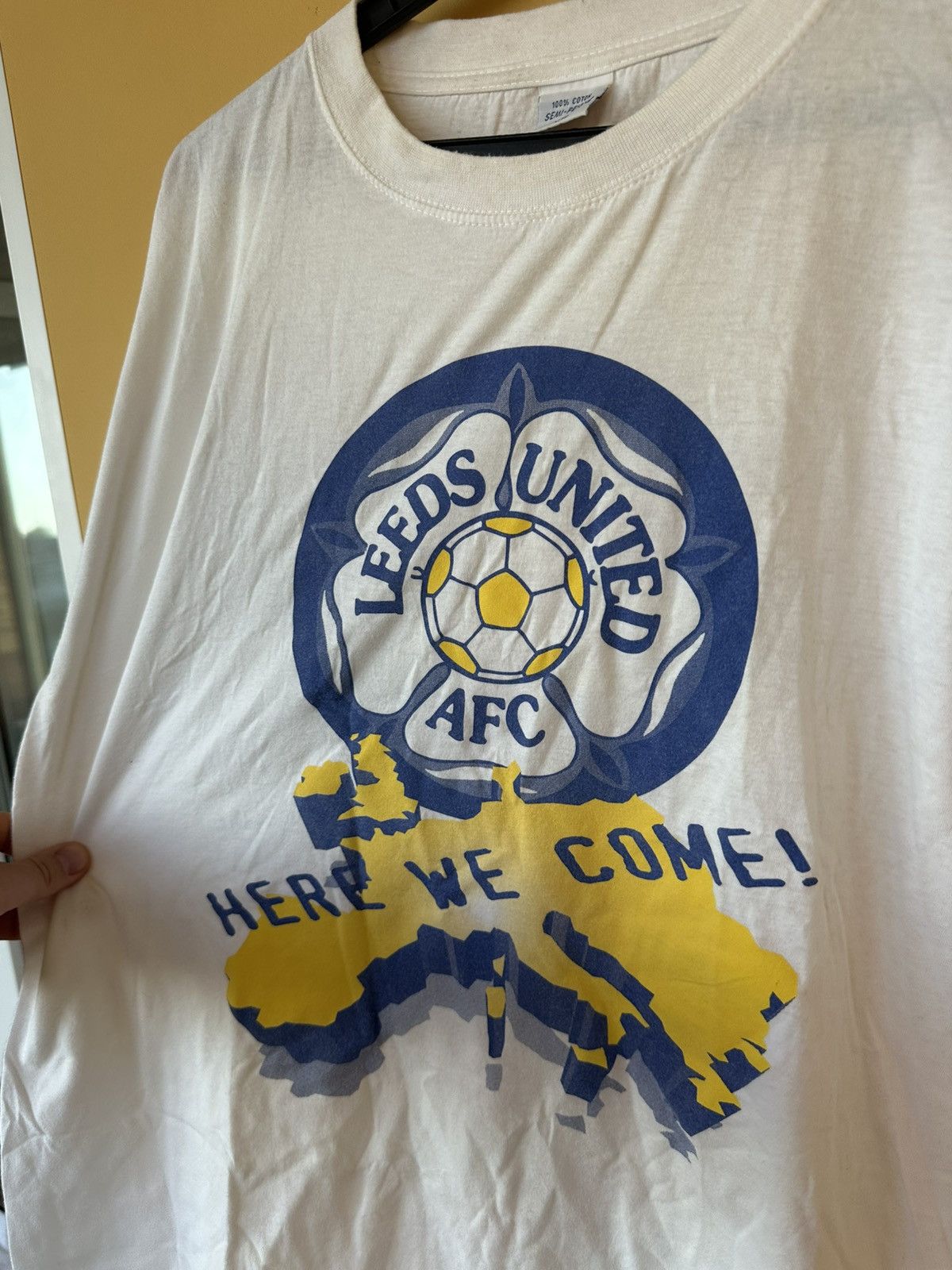 Puma Rare Leeds United Vintage 1998-1999 European Tour Training Size US XXL / EU 58 / 5 - 4 Thumbnail