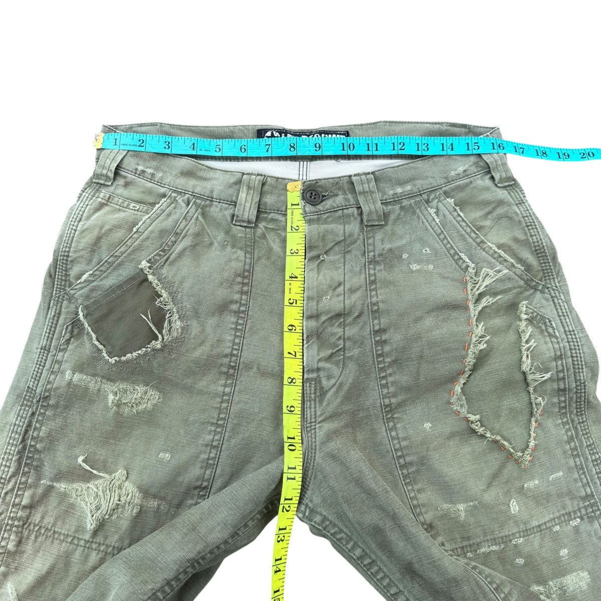 If Six Was Nine LED RECHWE Military Fatigue Pants Size US 32 / EU 48 - 17 Thumbnail