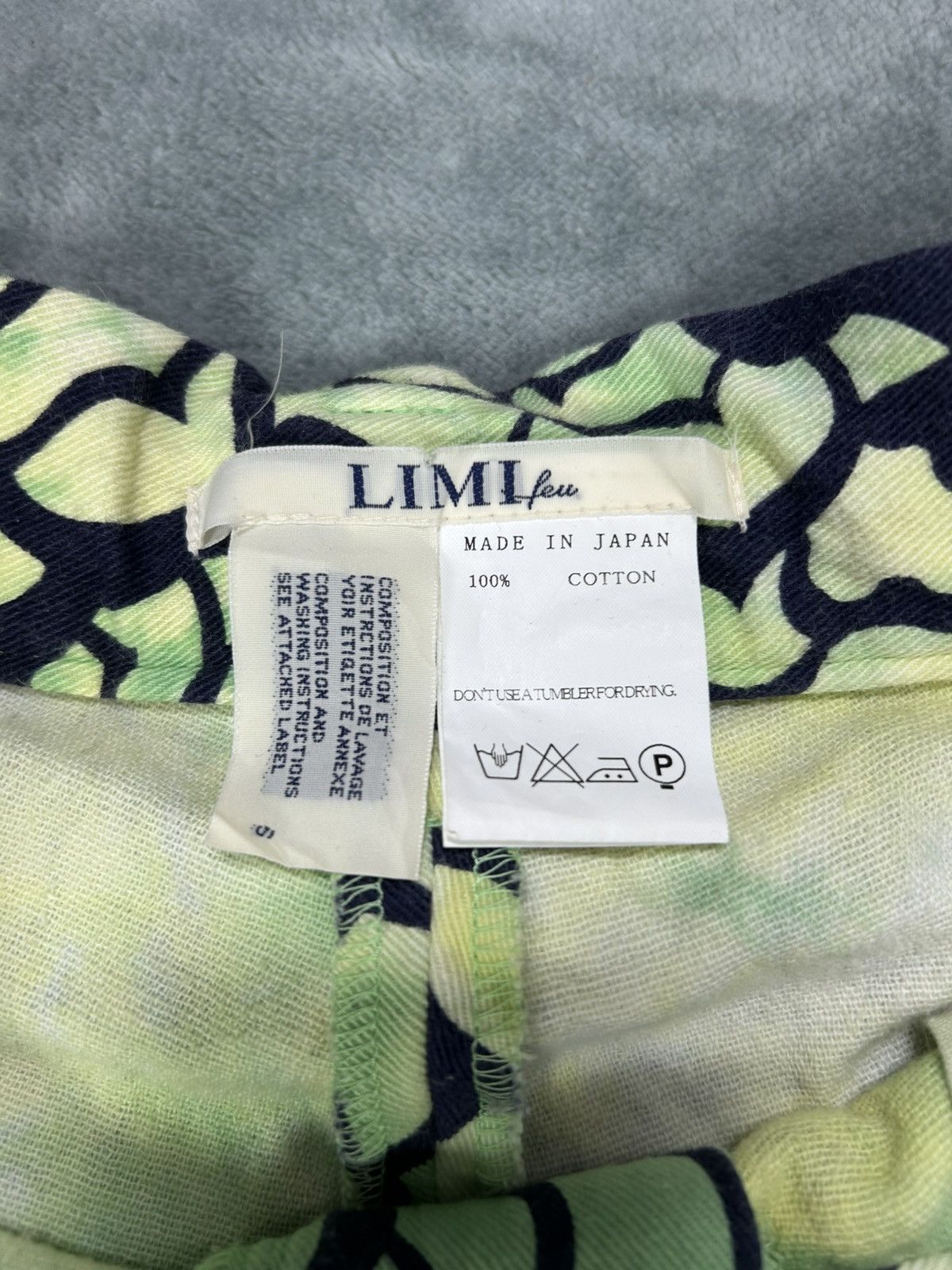Limi Feu Limi Feu Yohji Yamamoto Drawstring Pants. S0372 Size 33" - 6 Thumbnail