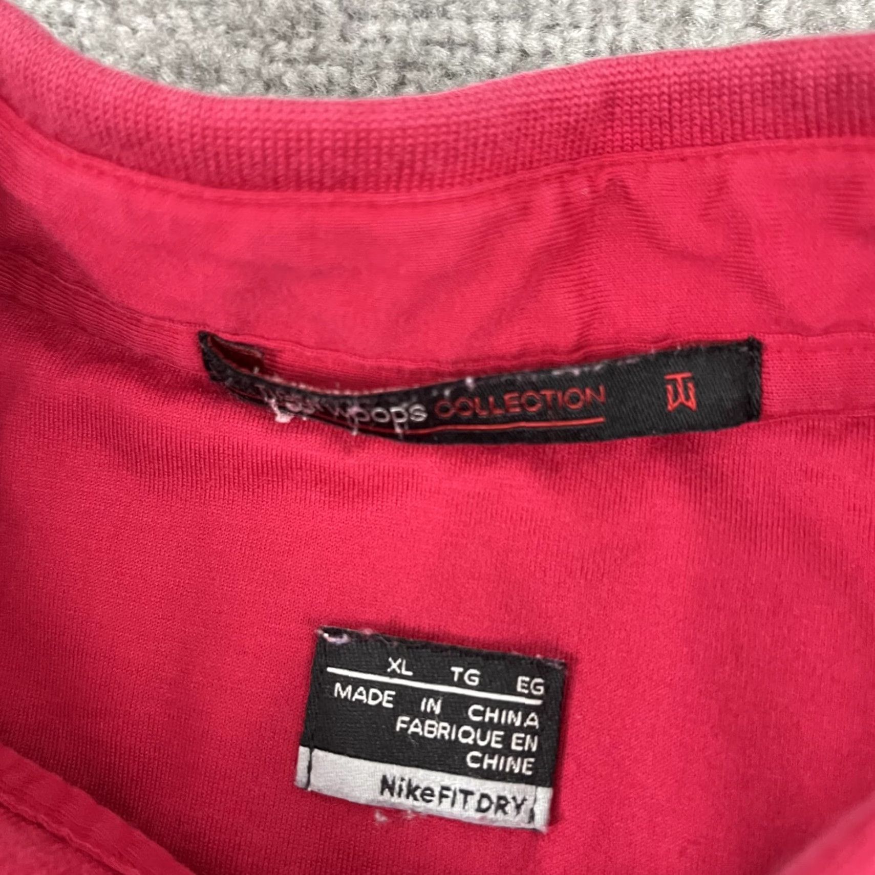 Nike VTG Nike Tiger Woods Polo Shirt Mens XL Sunday Red Classic Golf Polo Shirt Essentials Size US XL / EU 56 / 4 - 3 Thumbnail