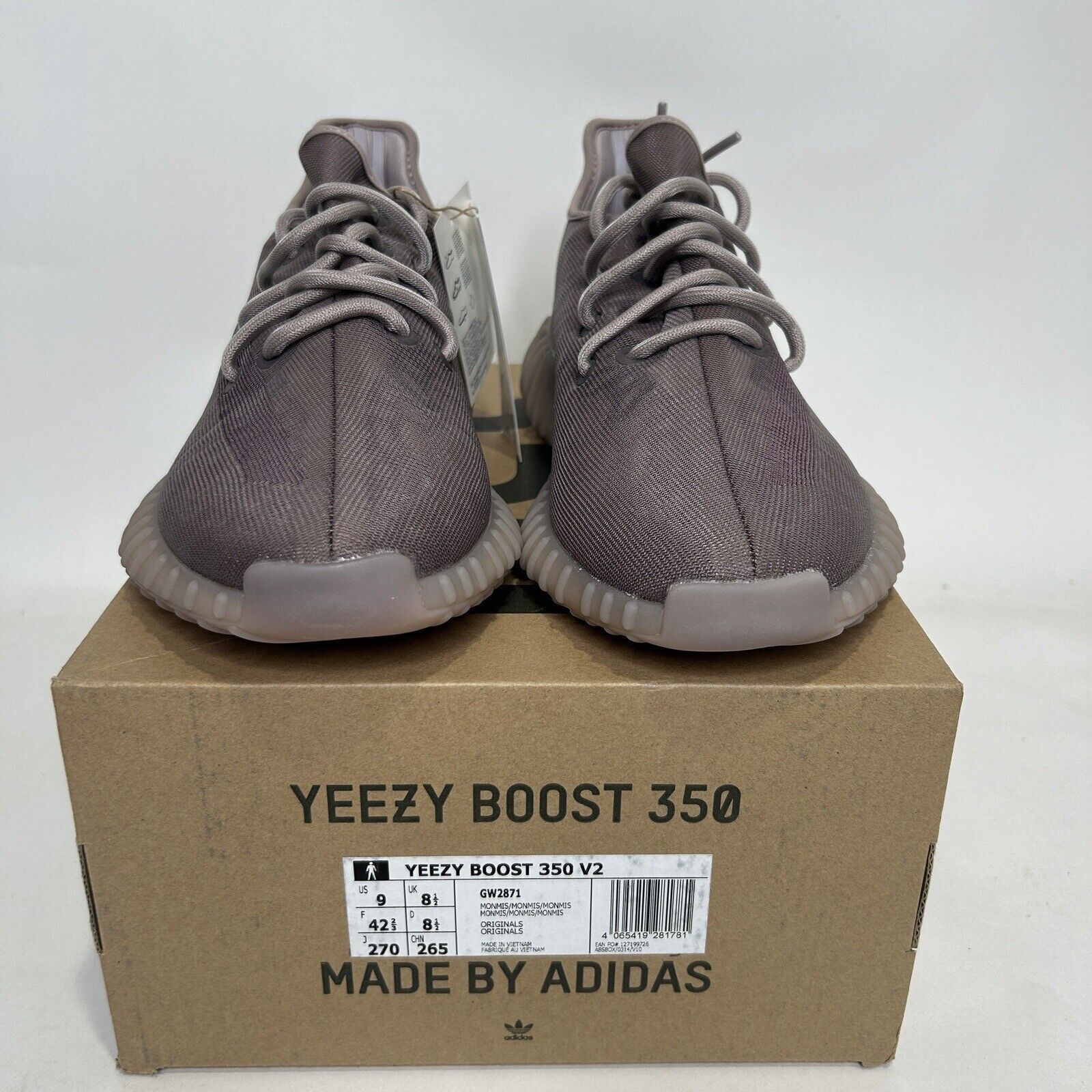 Adidas adidas Yeezy Boost 350 V2 “Mono Mist” 2024 Size US 9 / EU 42 - 2 Thumbnail