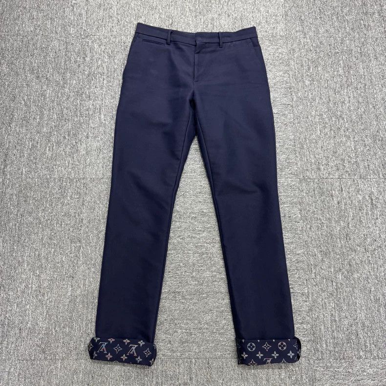Louis Vuitton Casual pants with presbyopia printed on the