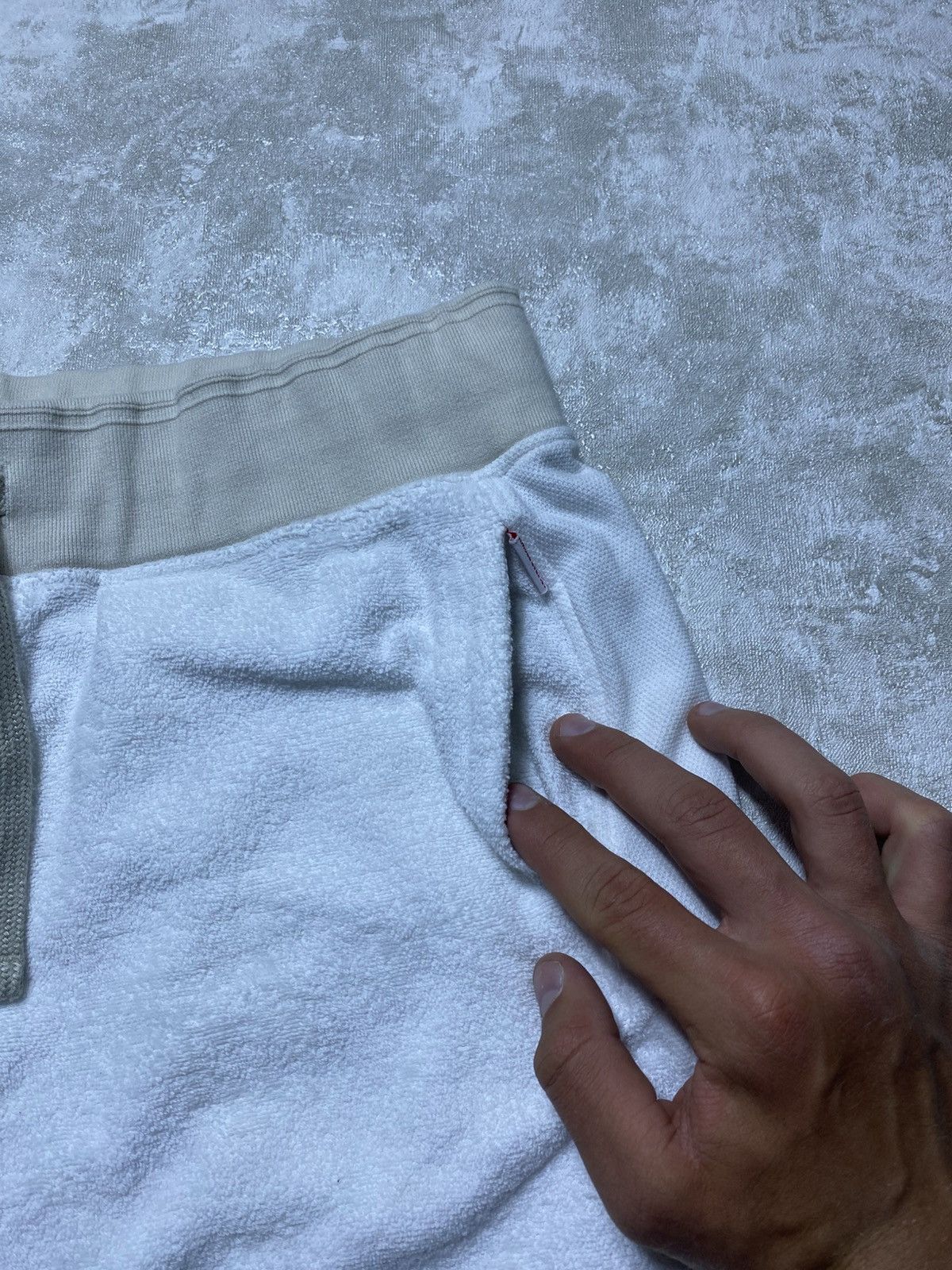 Orlebar Brown Orlebar Brown White Terry Cloth Towelling Shorts Size XL Size US 36 / EU 52 - 4 Thumbnail