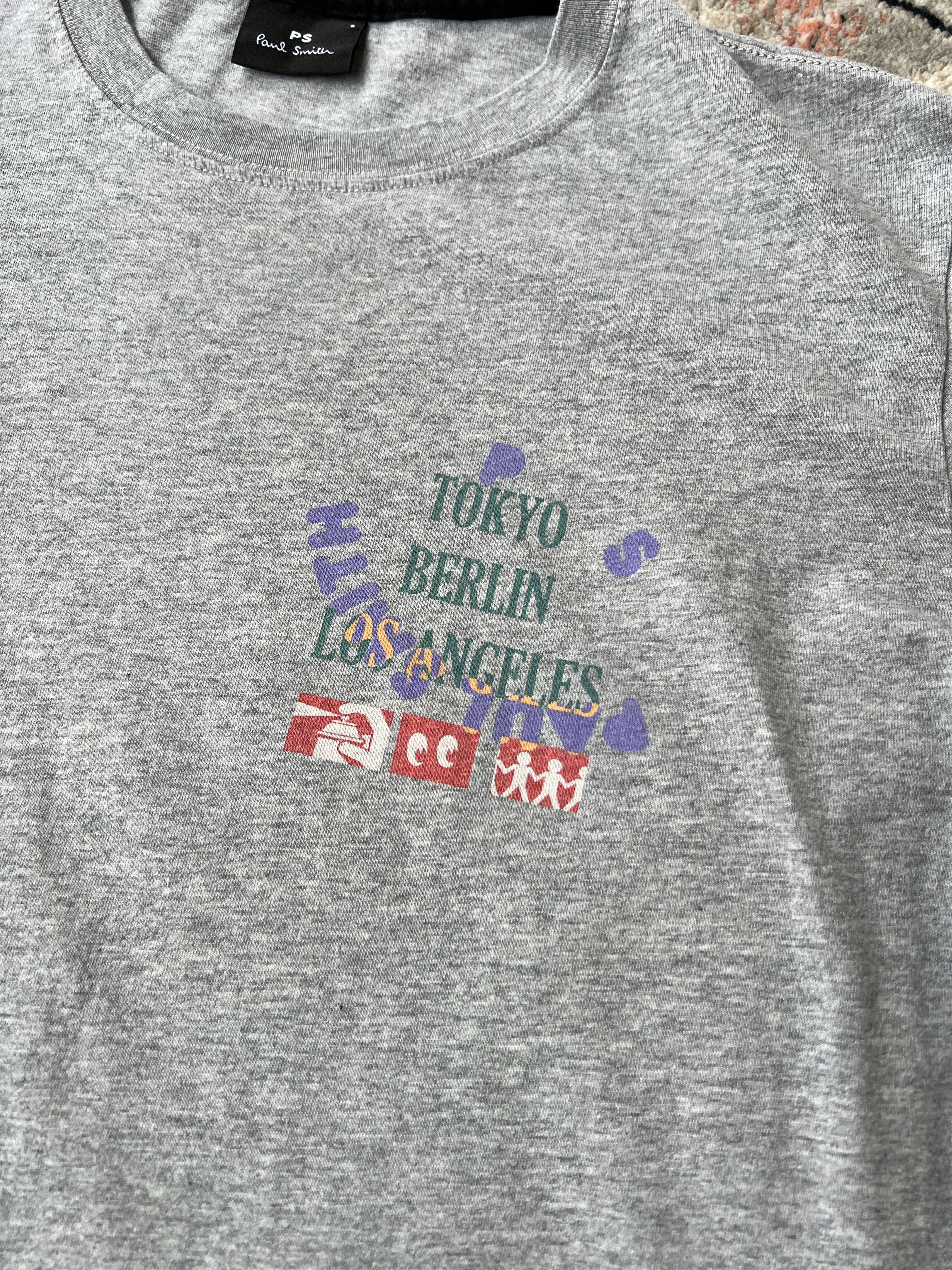 Paul Smith Pau Smith Tokyo Berlin Los Angeles Tee Size US S / EU 44-46 / 1 - 2 Thumbnail
