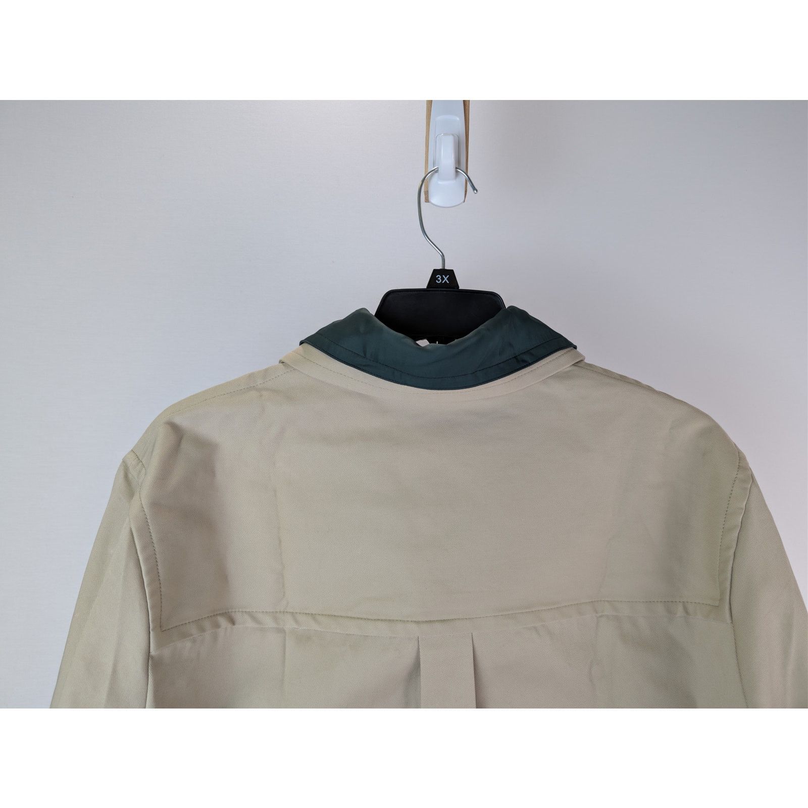 Bottega Veneta o1rshd1 Cotton Twill Overshirt Button up Shirt in Travertine Size US M / EU 48-50 / 2 - 11 Thumbnail
