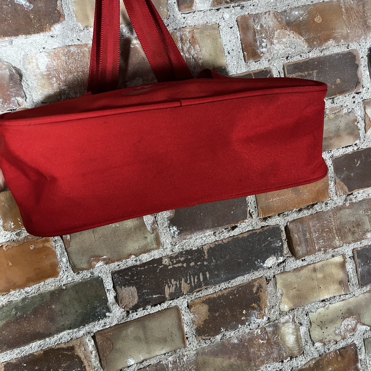 Nike Vintage Nike Bag 90s Swoosh Big Center Logo Hand Bag Size ONE SIZE - 5 Thumbnail