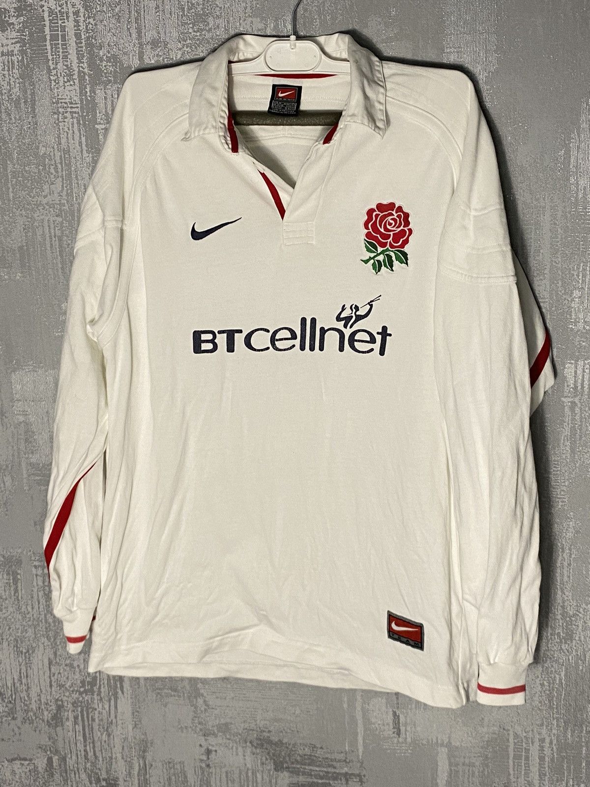 Nike × Other UK × Vintage 1999 Vintage England Nike Rugby Jersey Shirt btcellnet Size US M / EU 48-50 / 2 - 1 Thumbnail