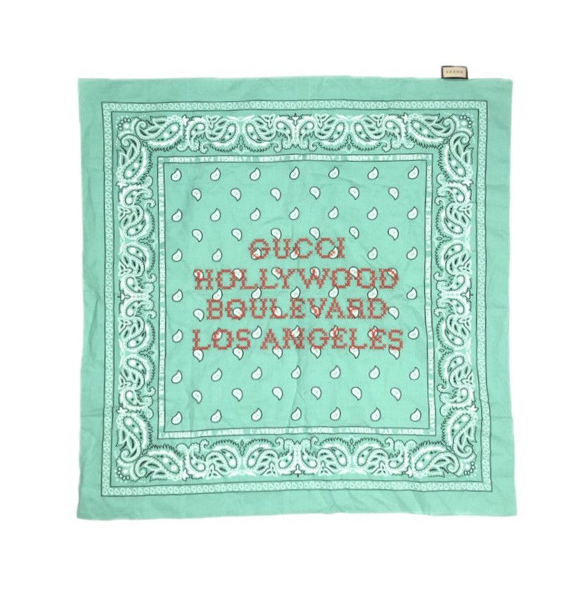 Gucci Gucci Hollywood Boulevard Bandana Size ONE SIZE - 1 Thumbnail
