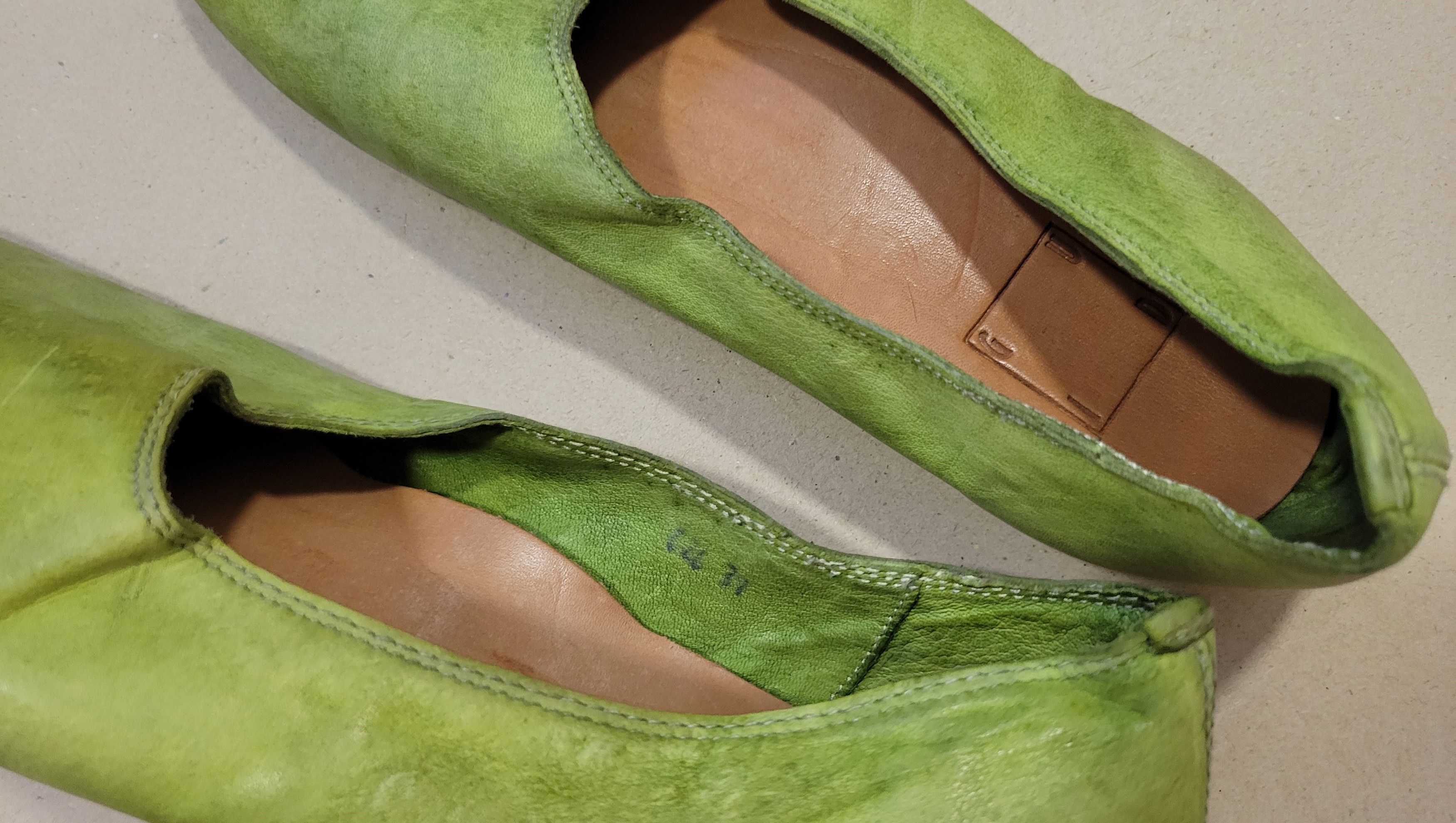 Guidi GUIDI Bellerina Flats 626R Size US 7.5 / IT 37.5 - 9 Thumbnail