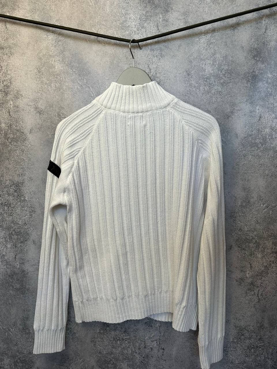 Schott × Vintage Schott Full Zip Ribbed Sweater with Patch Logo Vintage NYC Size US M / EU 48-50 / 2 - 3 Thumbnail