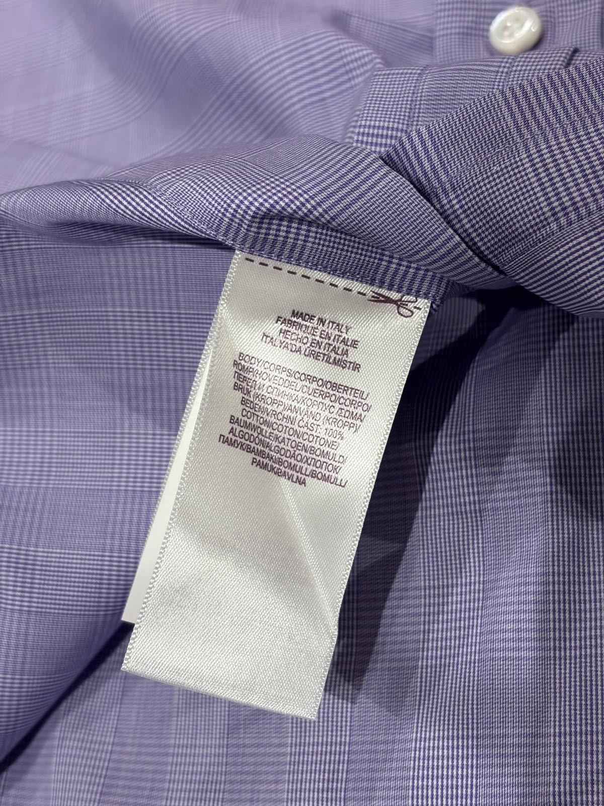 Ralph Lauren Purple Label Ralph Lauren Purple Label Dress Shirt – Lavender Check Size US L / EU 52-54 / 3 - 7 Thumbnail