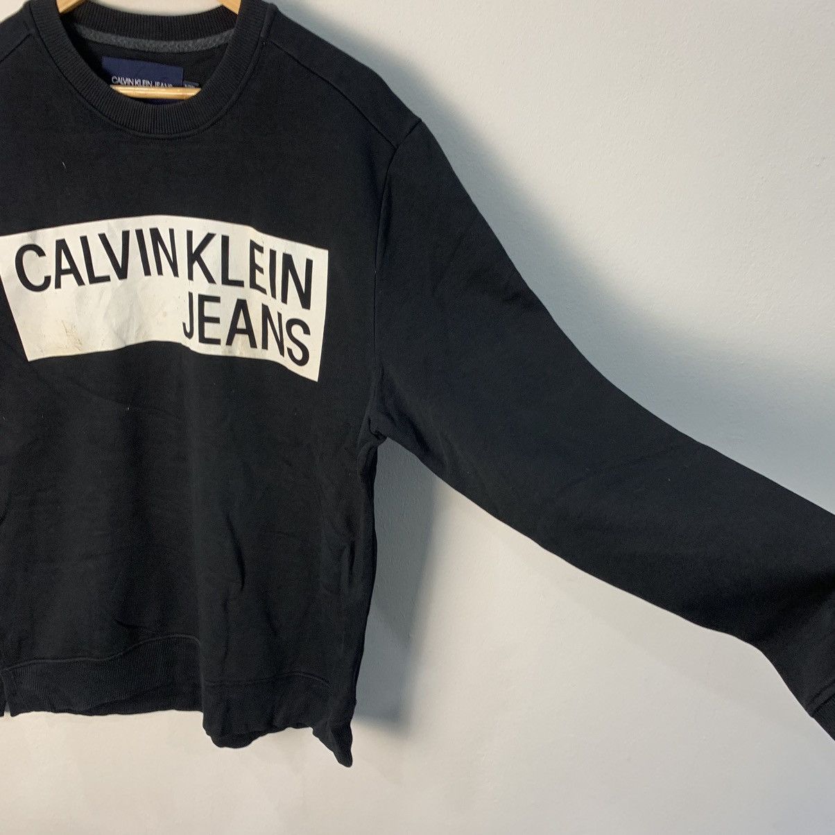Calvin Klein Calvin Klein Sweatshirt CK Spellout Streetwear Size Large Size US L / EU 52-54 / 3 - 4 Thumbnail
