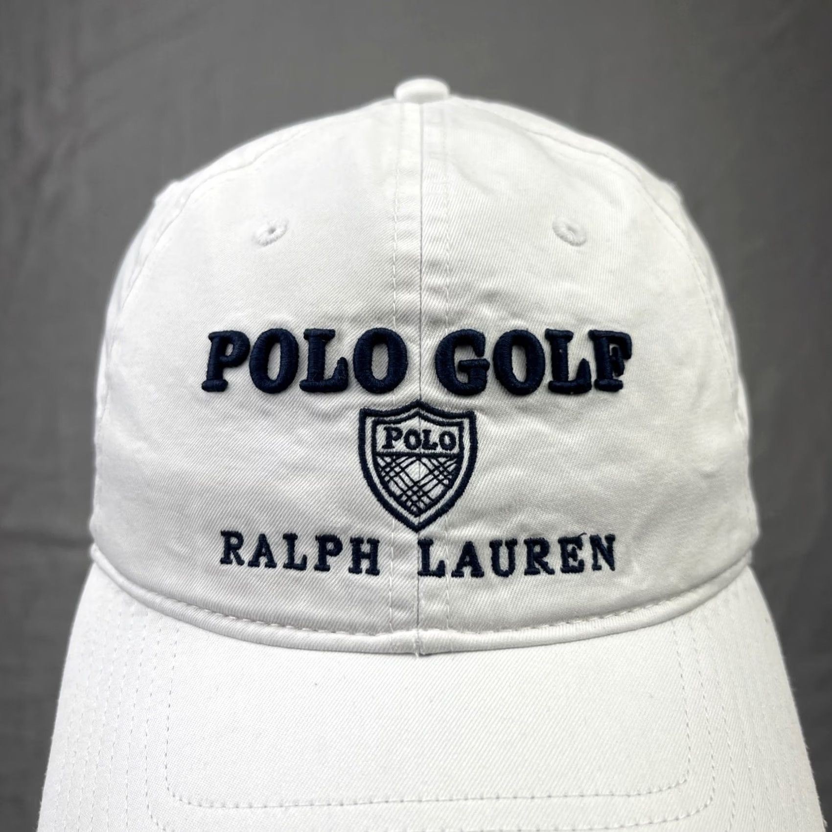 Polo Ralph Lauren Polo Ralph Lauren Hat Cap Mens Strap White Pelican Hill Golf Club Distressed Cap Size US M / EU 48-50 / 2 - 5 Thumbnail