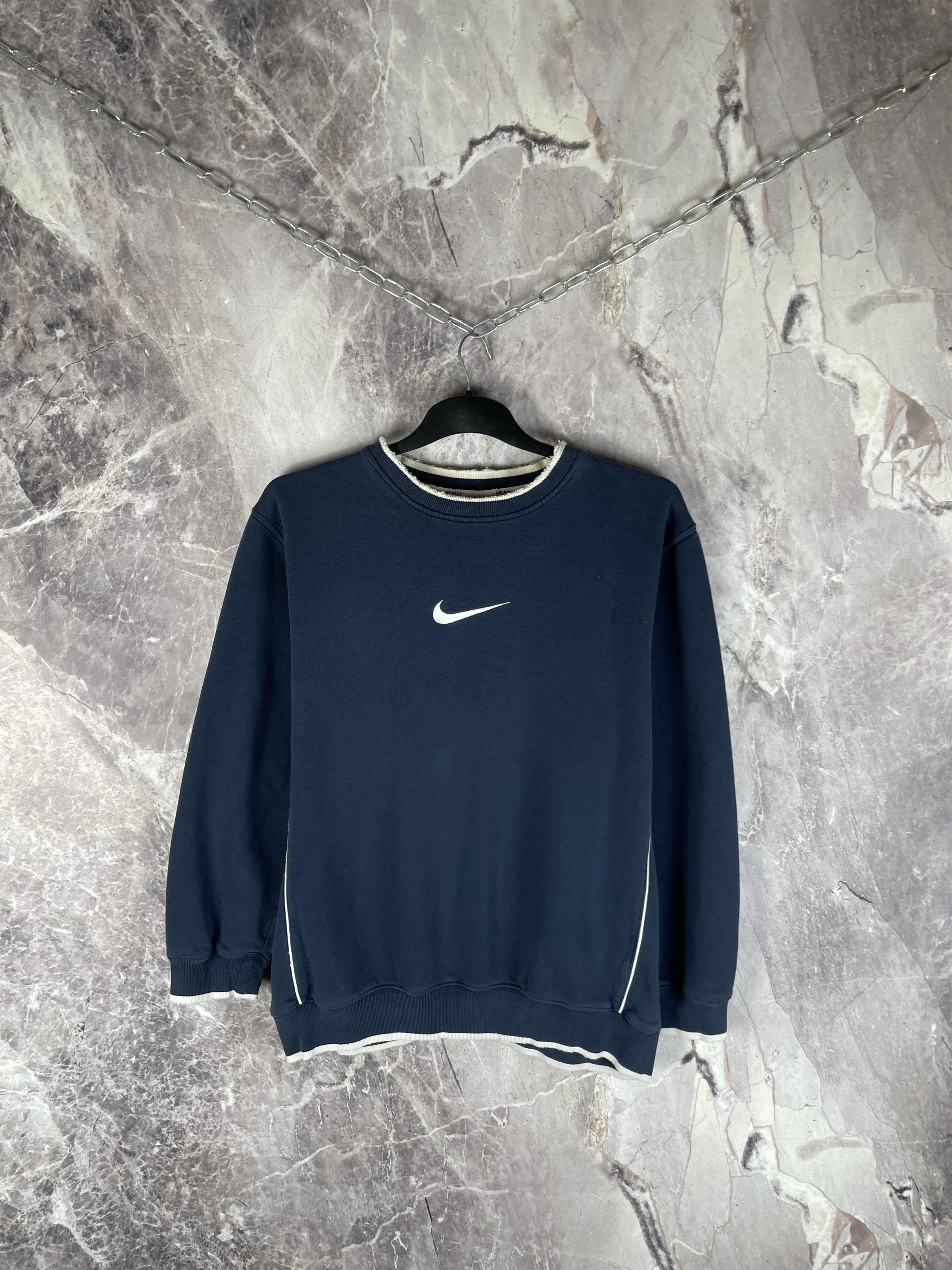 Nike Vintage 90s Nike Sweatshirt Size US L / EU 52-54 / 3 - 2 Thumbnail