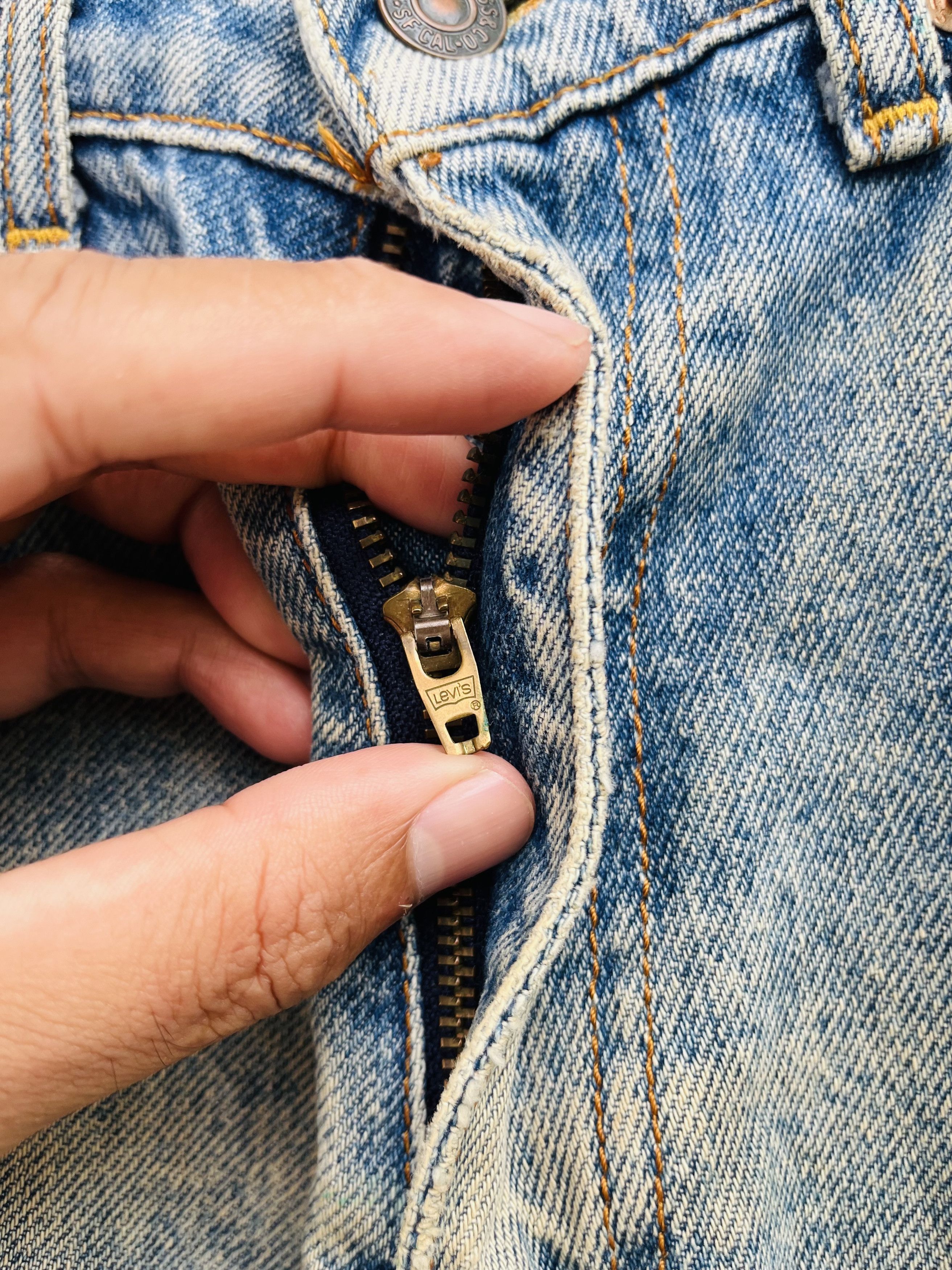 Japanese Brand × Levi's Vintage Clothing Vintage 90s Levis Distressed Nirvana Fashion Style Size US 30 / EU 46 - 8 Thumbnail
