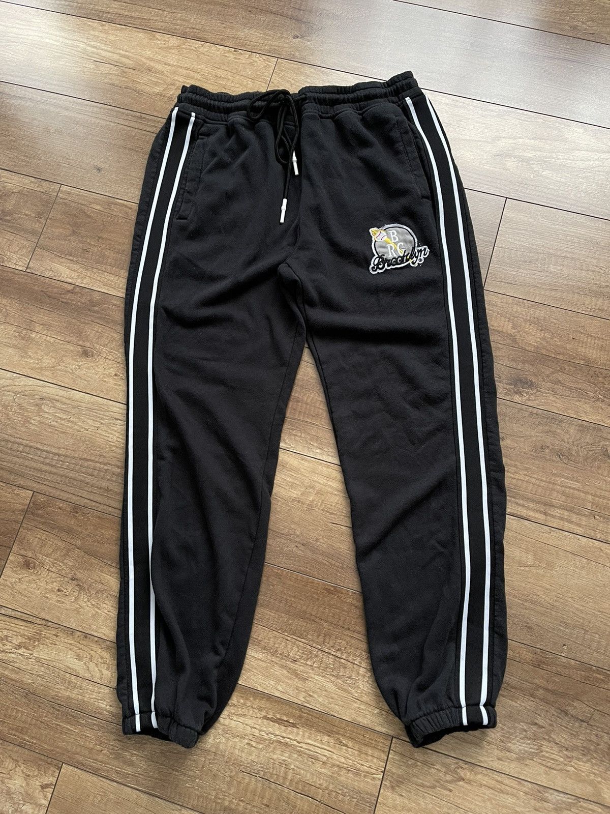 MLB NLBM Vintage Joggers Sweatpants BRG Brooklyn 90s Size US 34 / EU 50 - 1 Thumbnail