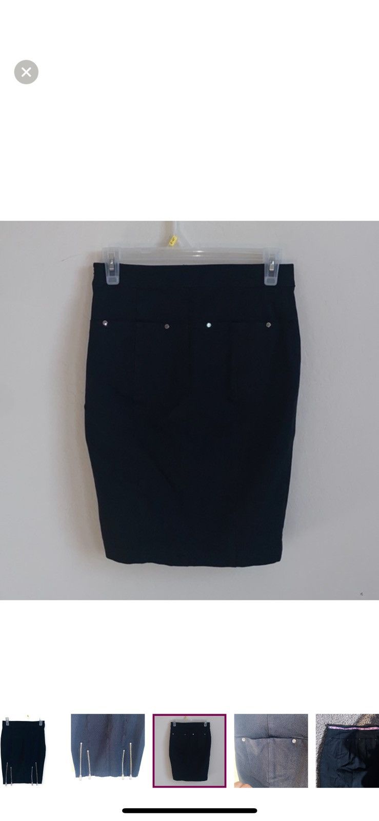 T by Alexander Wang T by Alexander wang black pencil skirt size 2 Size 26" / US 2 / IT 38 - 8 Thumbnail