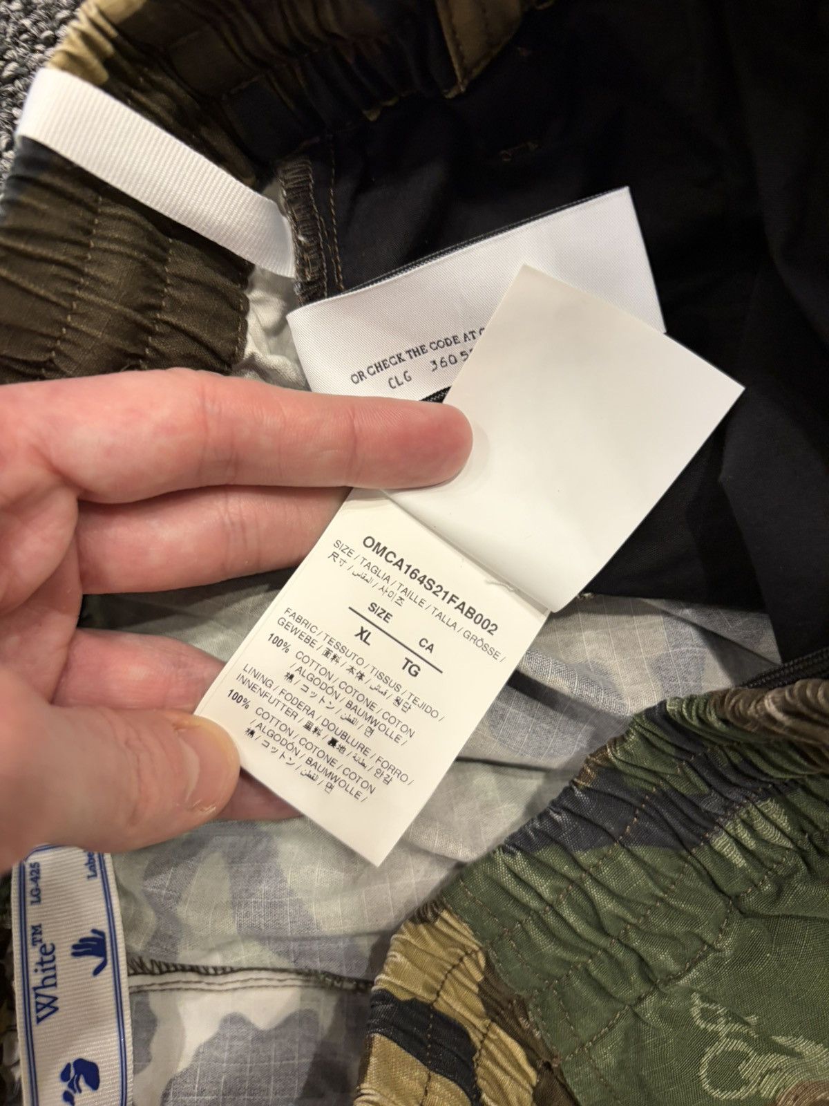 Off-White Off-White Camo Joggers Size US 36 / EU 52 - 7 Thumbnail