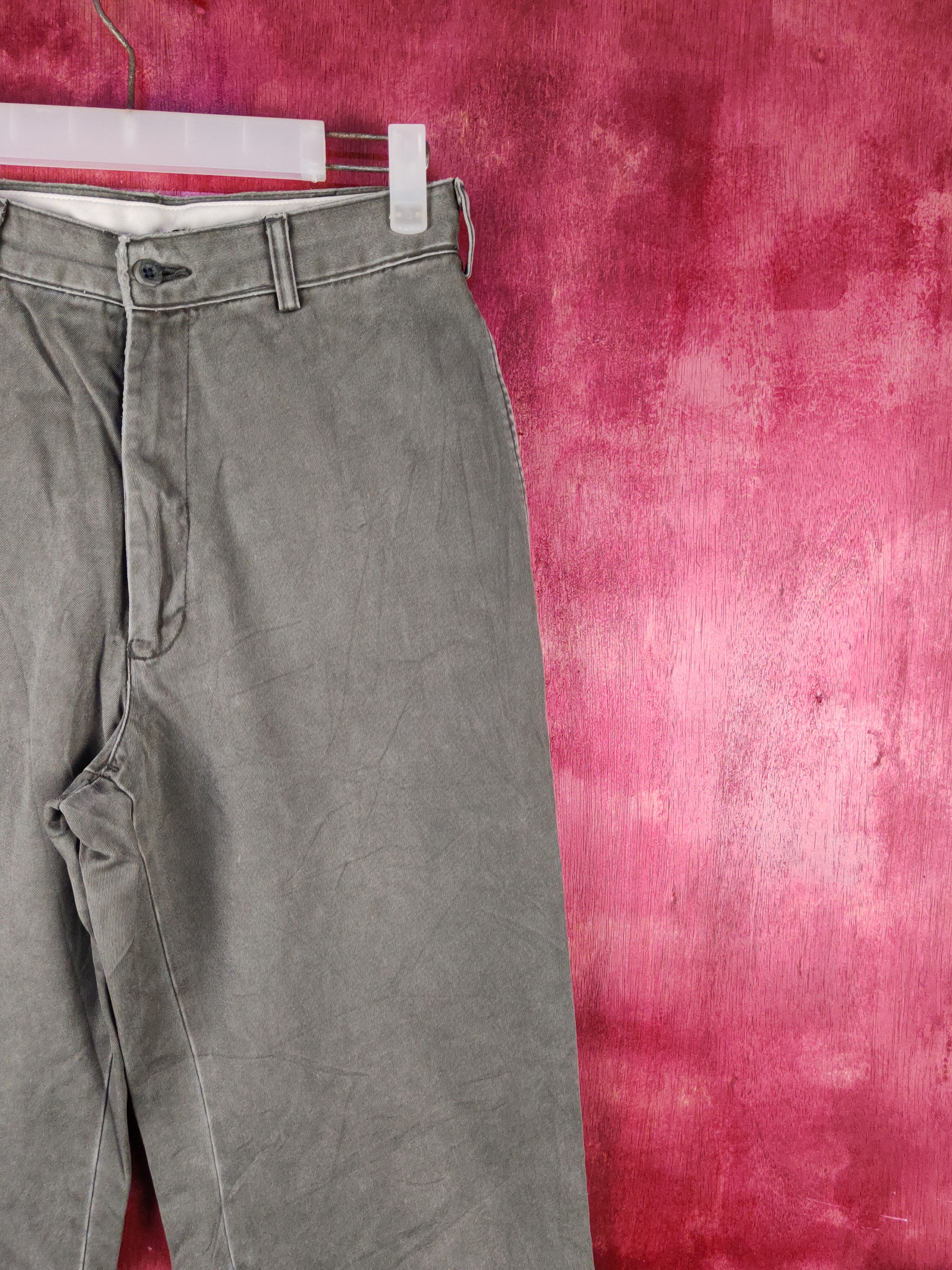 Japanese Brand Wolvo Olive Multipocket Casual Pants #S1568 Size US 29 - 5 Thumbnail