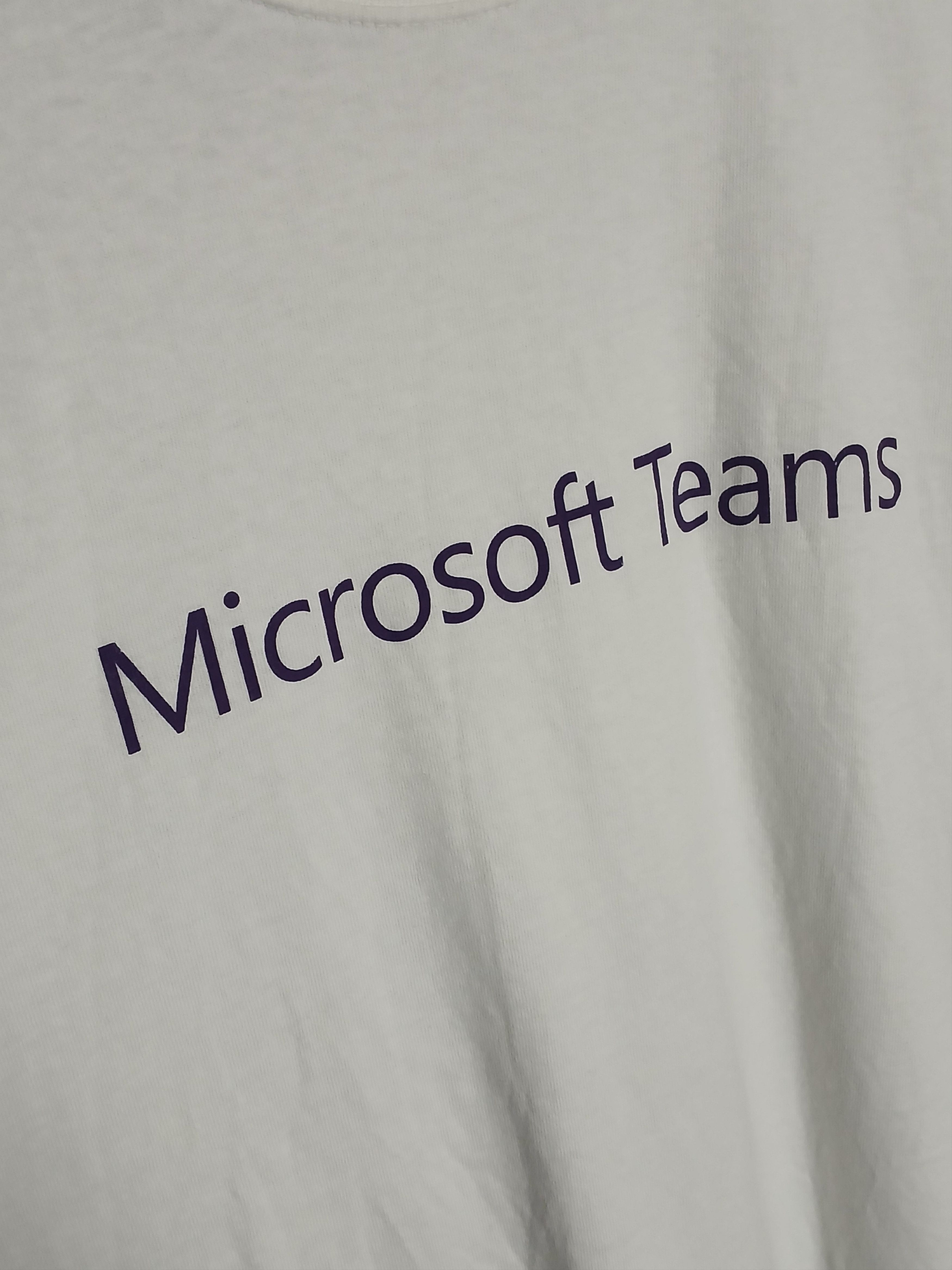 Microsoft × Vintage Vintage Microsoft Teams T-Shirt Size US M / EU 48-50 / 2 - 3 Thumbnail