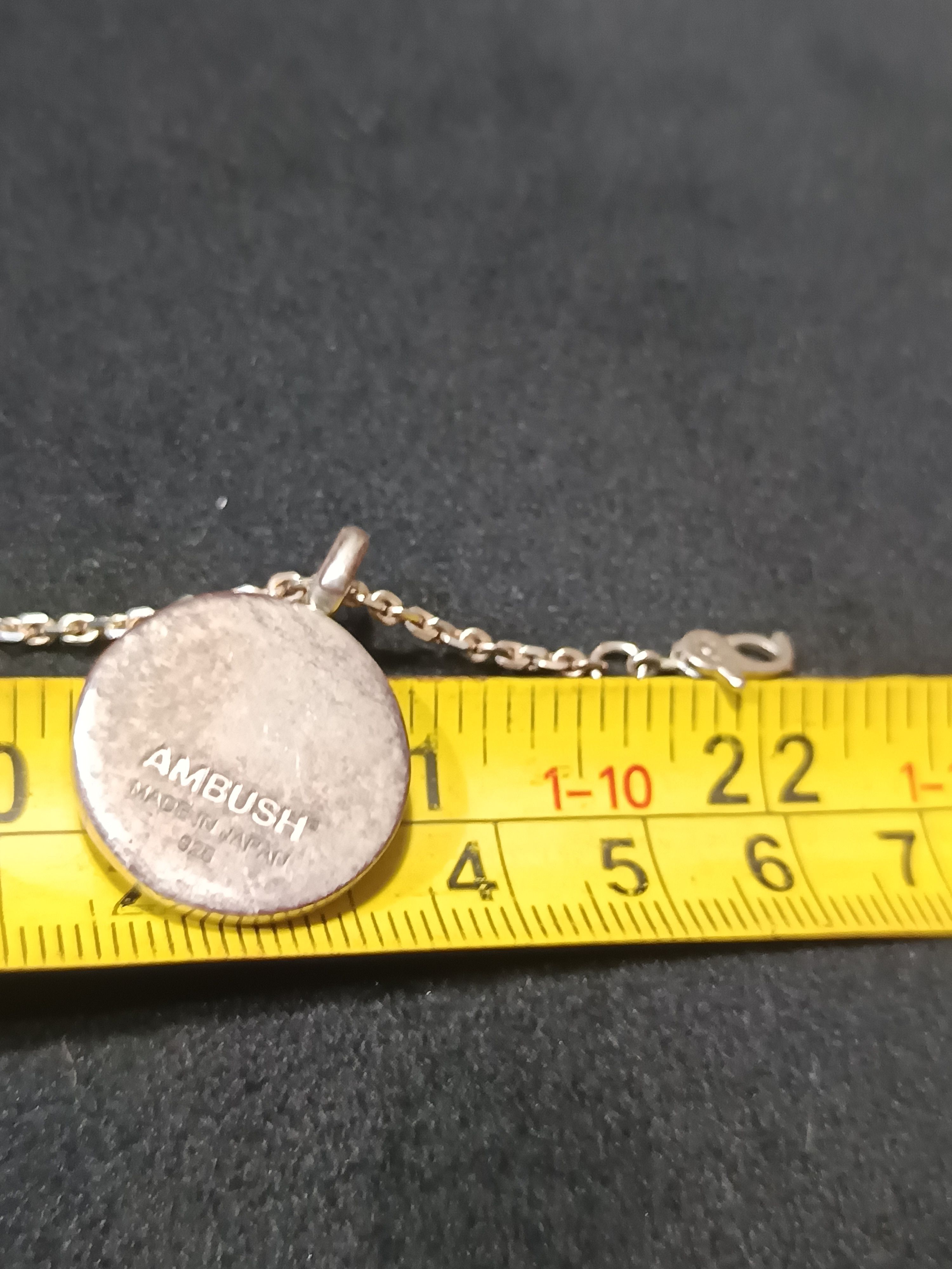 Ambush Design Silver 925 Ambush epoxy pendants necklace Size ONE SIZE - 3 Thumbnail