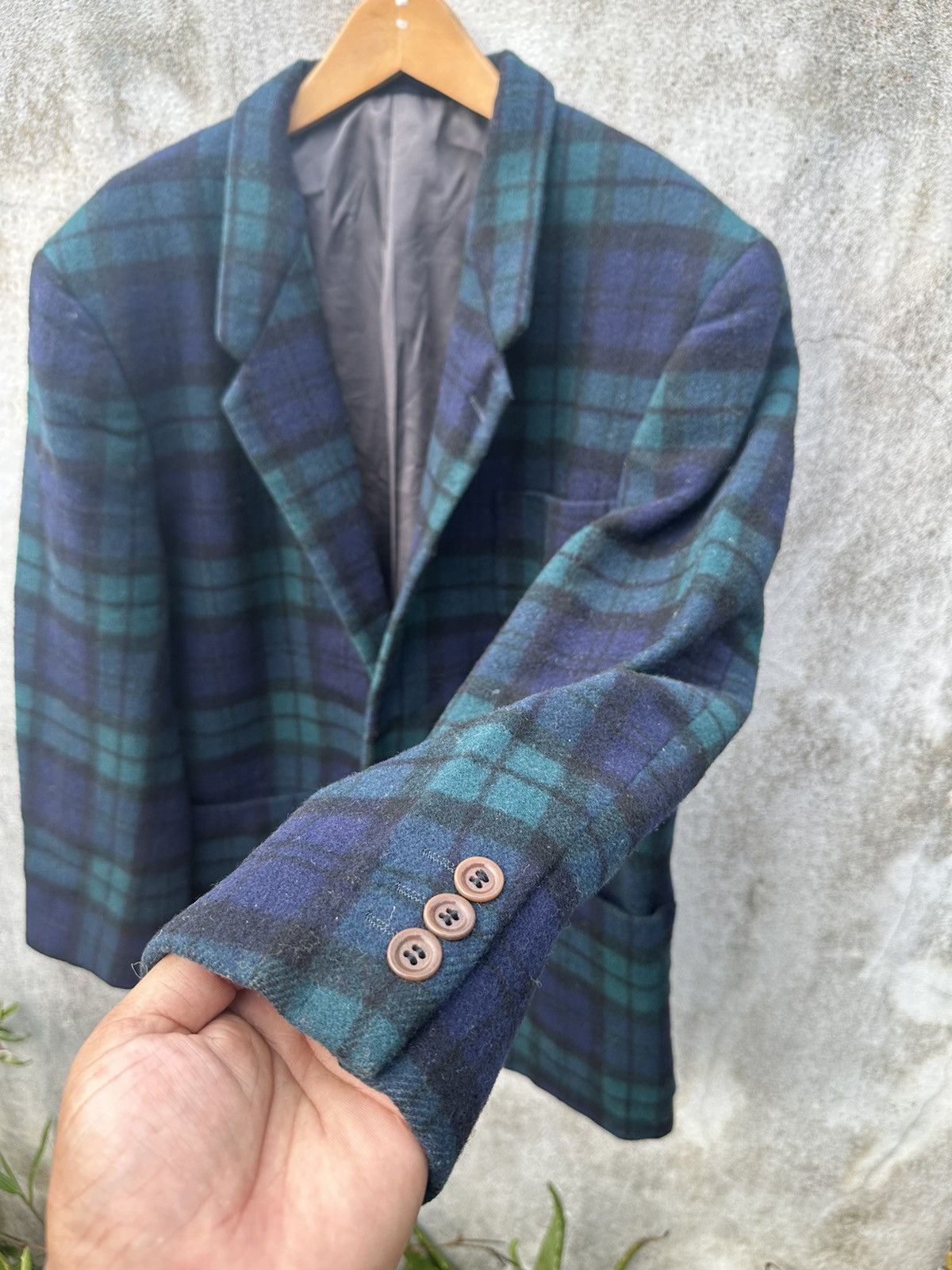Alexander Julian Alexander Julian tartan wool coat Size US M / EU 48-50 / 2 - 2 Thumbnail