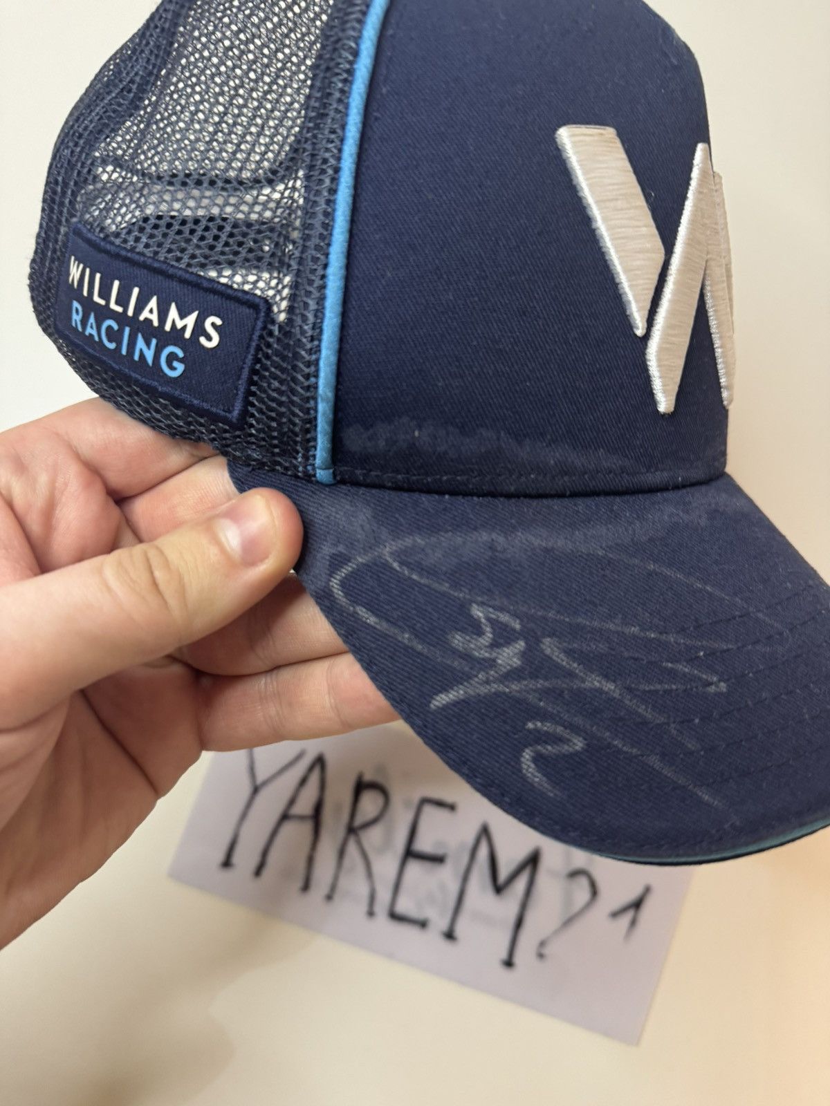 Formula 1 Williams Racing Alex Albon Cap Size ONE SIZE - 4 Thumbnail