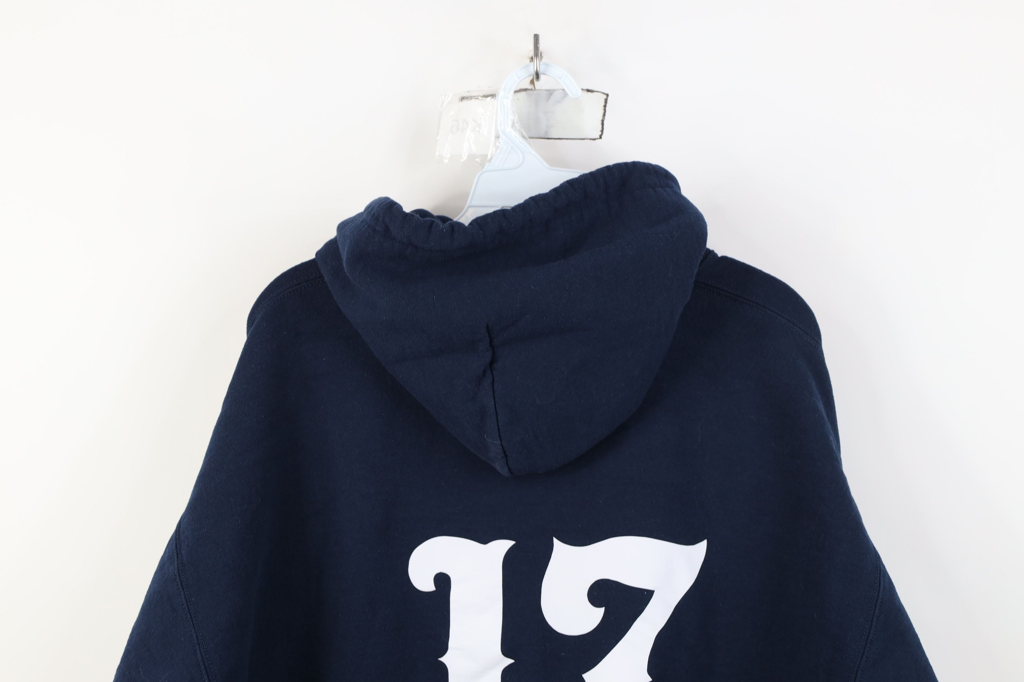 Vintage Vintage 90s Y2K New York Yankees Baseball Hoodie Blue Size US L / EU 52-54 / 3 - 13 Thumbnail
