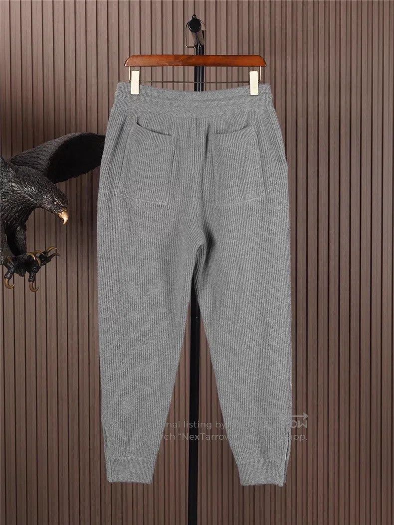 Brunello Cucinelli Brunello Cucinelli size L Thick Cashmere Pants Size US 28 / EU 44 - 3 Thumbnail
