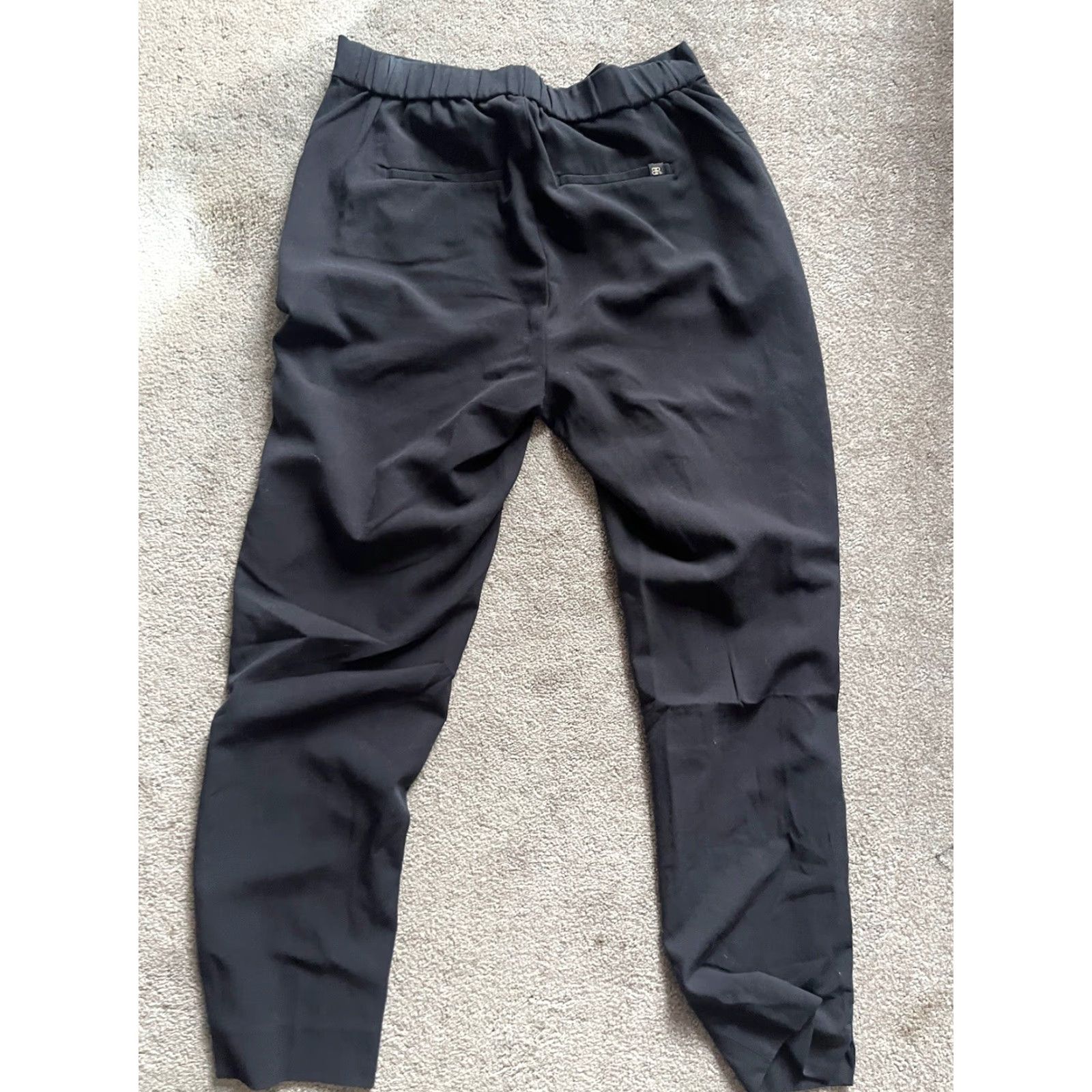 Banana Republic Banana Republic Women’s Dress Pants Black Size 6 Straight Leg Polyester Rayon Spandex Pants Women’s Regular Flat Front Pockets Lined Size 28" / US 6 / IT 42 - 3 Thumbnail