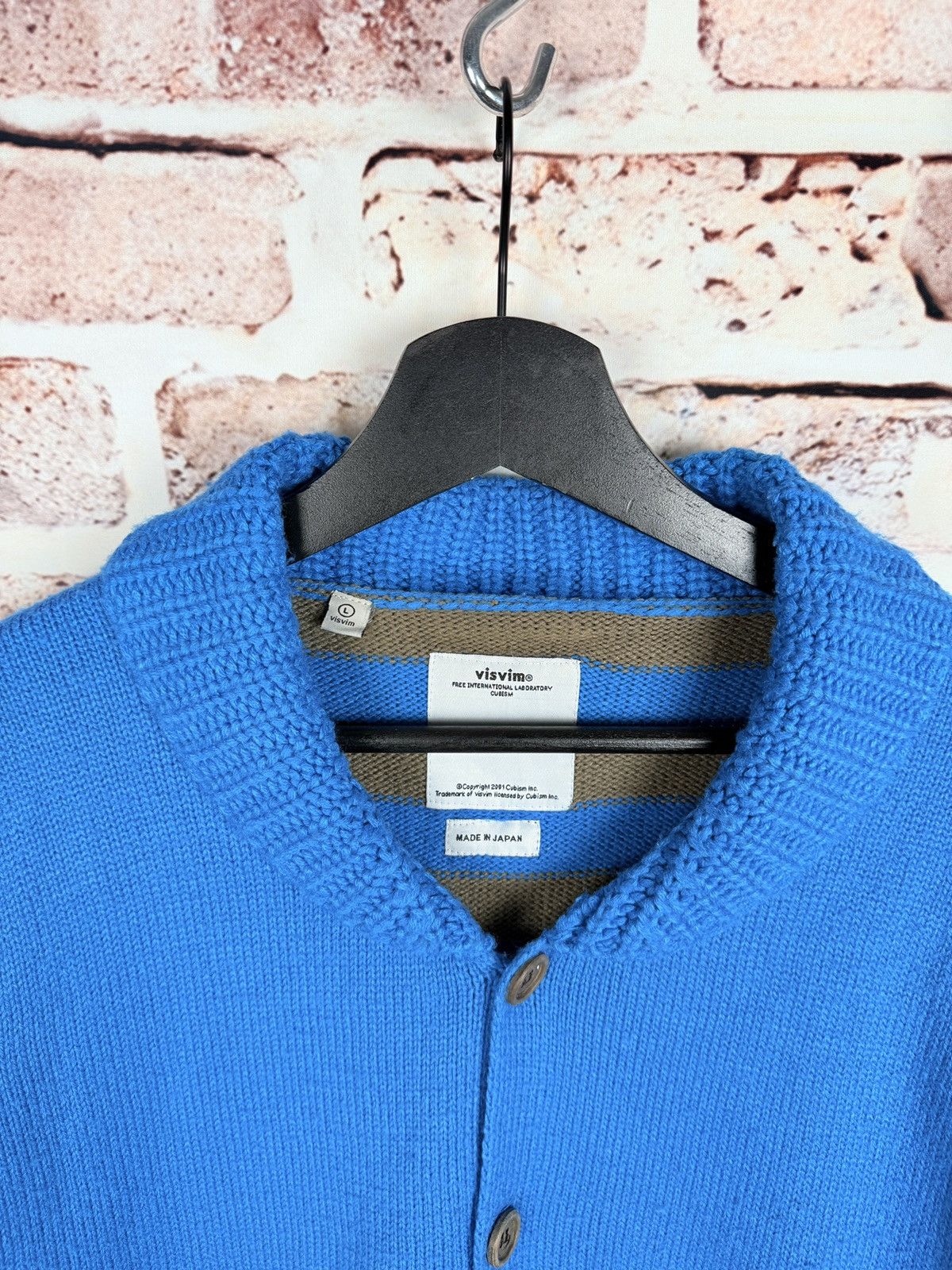 Visvim Very rare Visvim oversize cardigan sweater Size US L / EU 52-54 / 3 - 5 Thumbnail