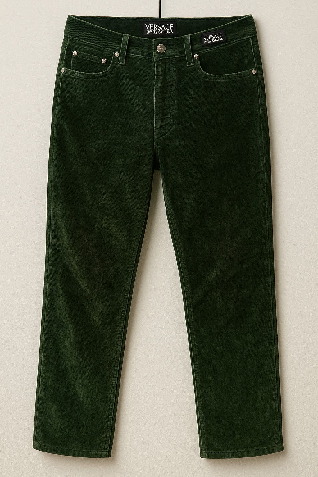 Versace Jeans Couture Vintage Versace Jeans Couture green corduroy Italian Made Size US 32 / EU 48 - 3 Thumbnail