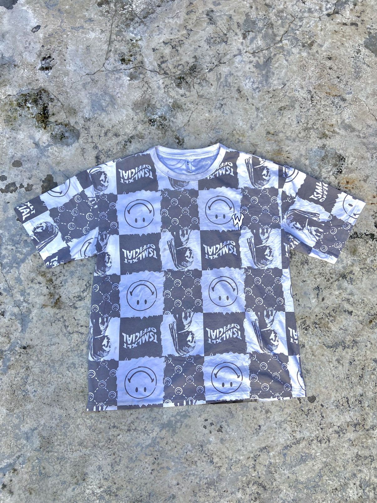 Hysteric Glamour × Japanese Brand SLK women & smile full print boxy t-shirt Size US L / EU 52-54 / 3 - 2 Thumbnail