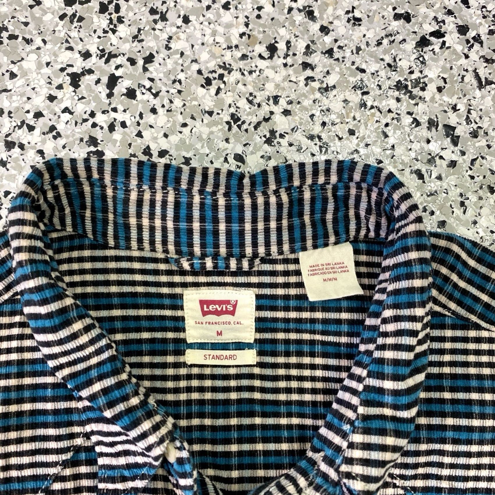 Levi's VINTAGE Levi's corduroy pearl snap shirt Mens Medium Green Long Sleeve Western Size US M / EU 48-50 / 2 - 2 Thumbnail