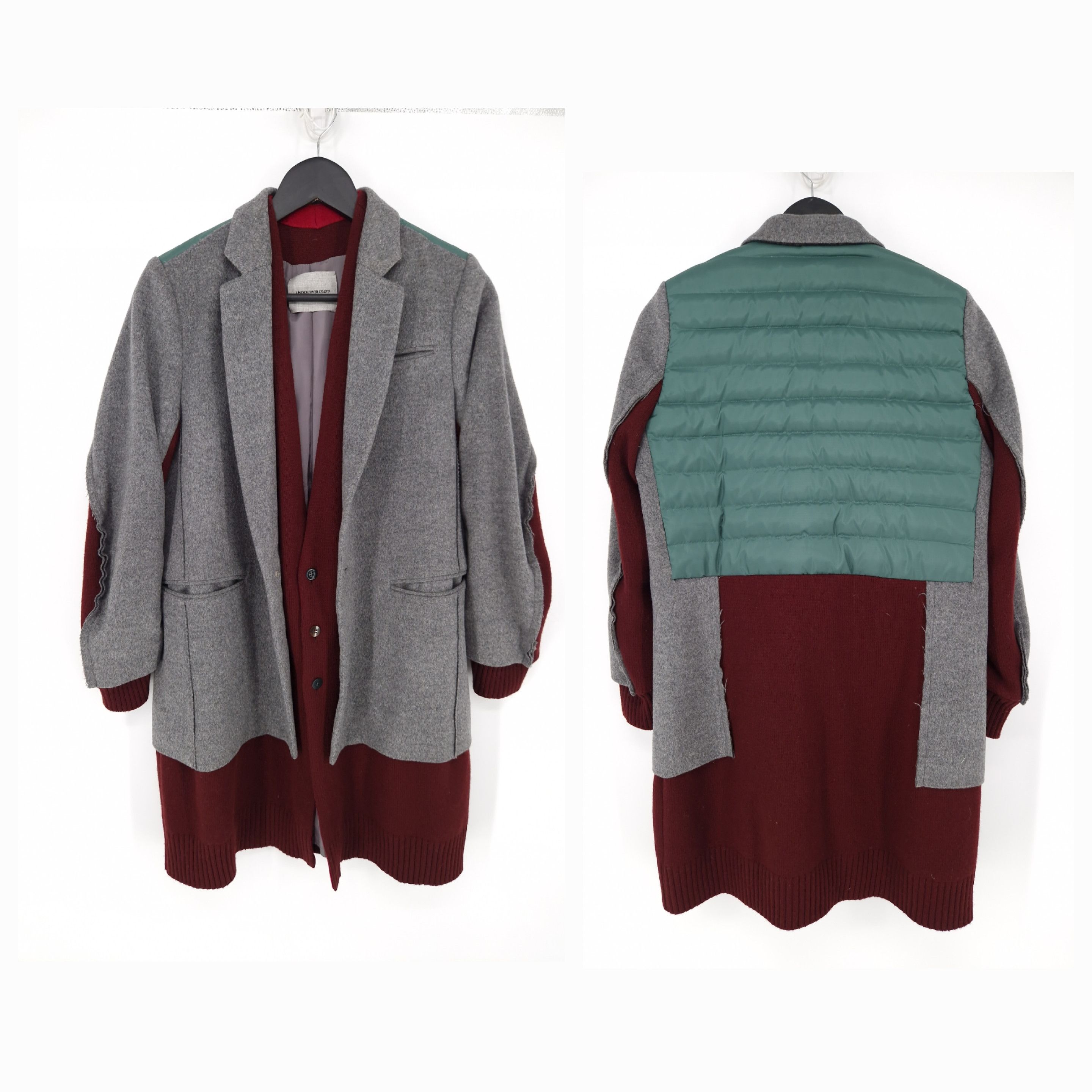 Undercover Undercover Deconstructed Hybrid Coat Size M / US 6-8 / IT 42-44 - 1 Thumbnail