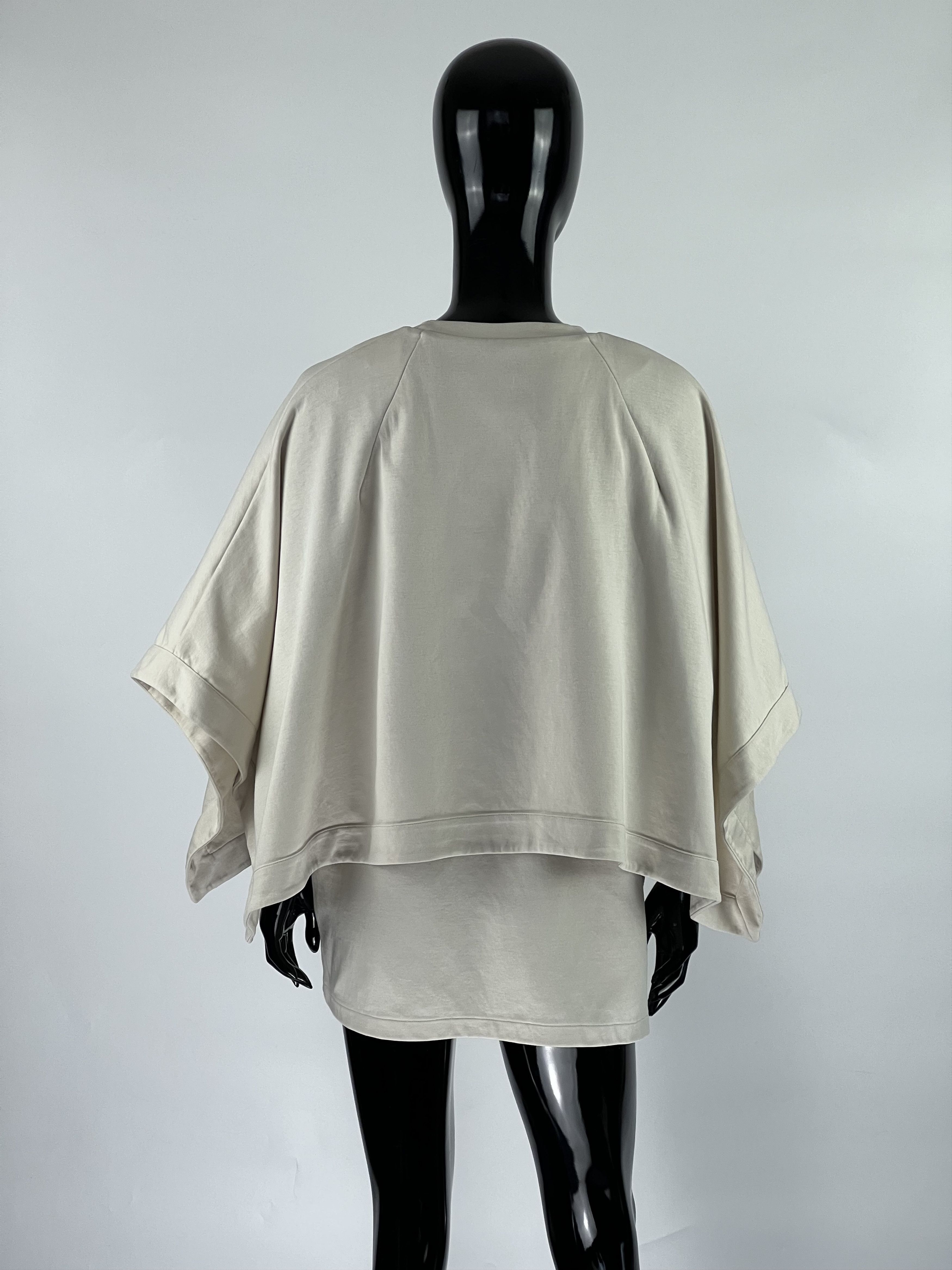 Cos COS Ivory Poncho Size L Size L / US 10 / IT 46 - 3 Thumbnail