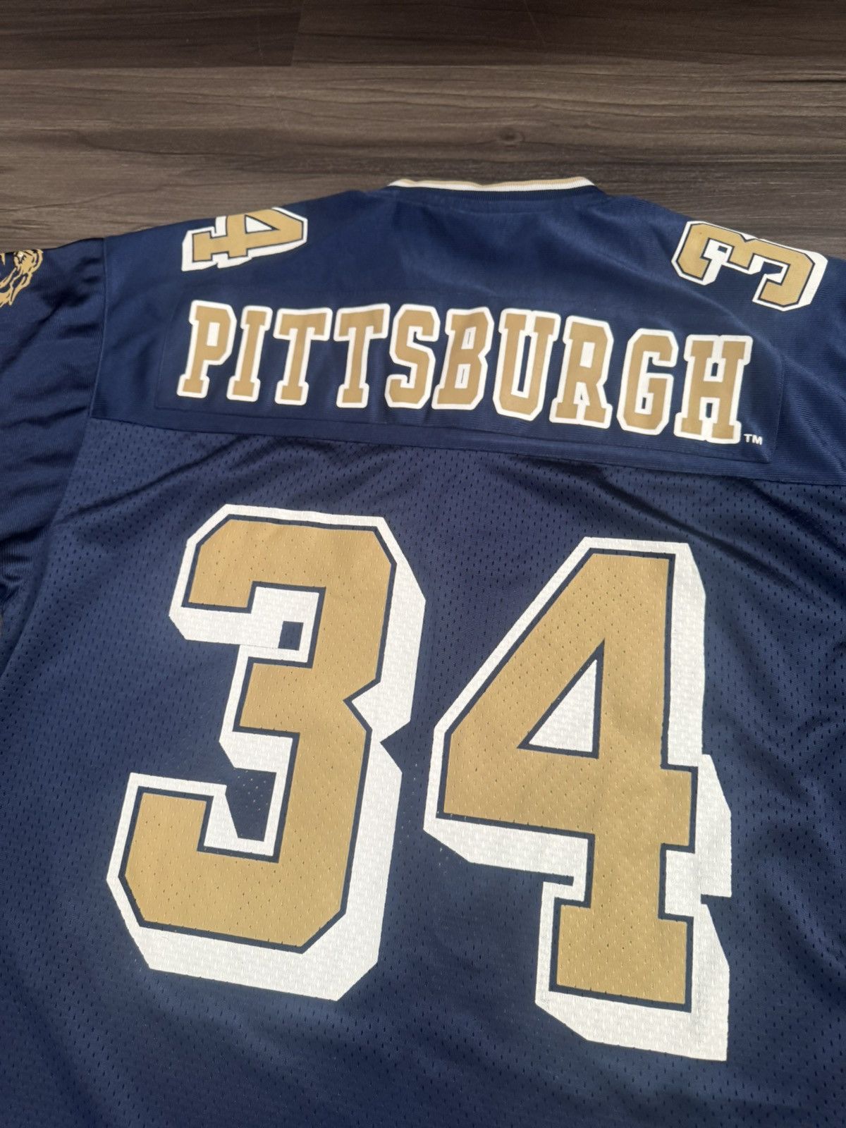 Colosseum Athletics NCAA Pittsburgh Pitt Panthers Stitched Football Jersey Size US XXL / EU 58 / 5 - 9 Thumbnail