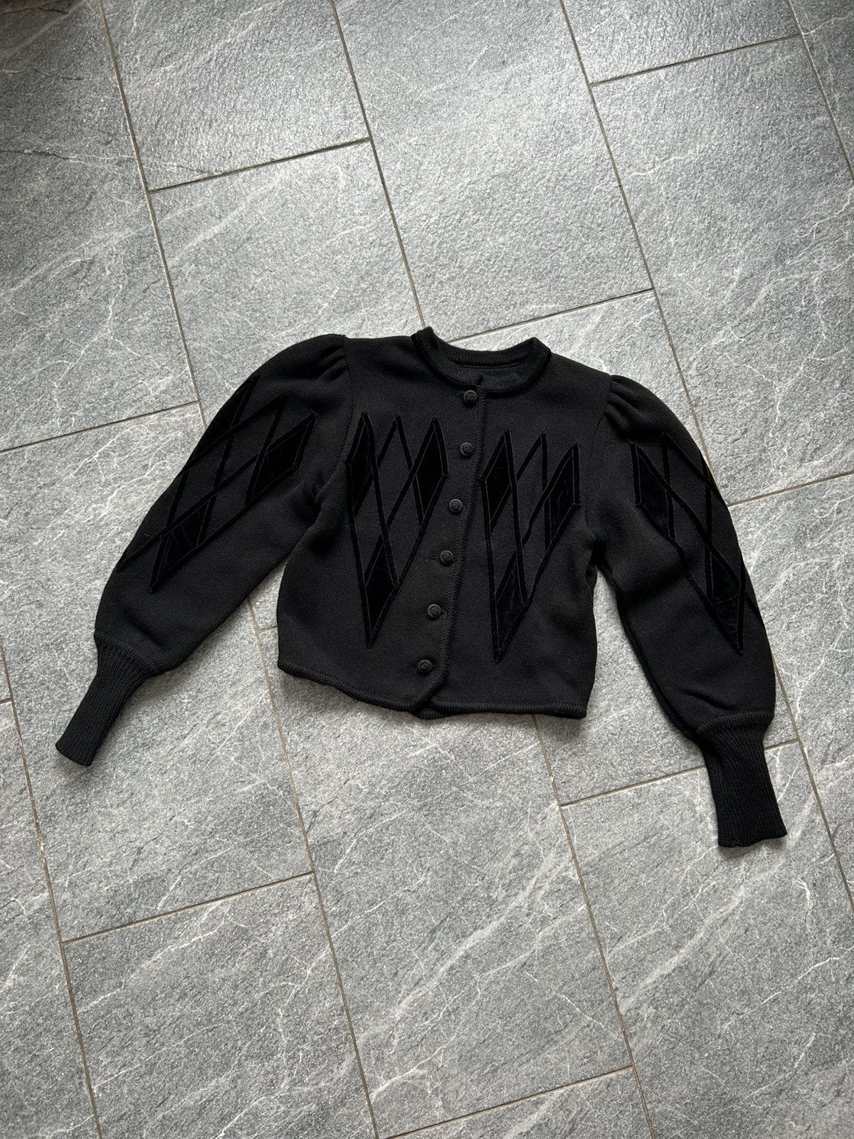 Chanel Archive vintage sweater Austrian astrifa wool cardigan 90s Size S / US 4 / IT 40 - 3 Thumbnail