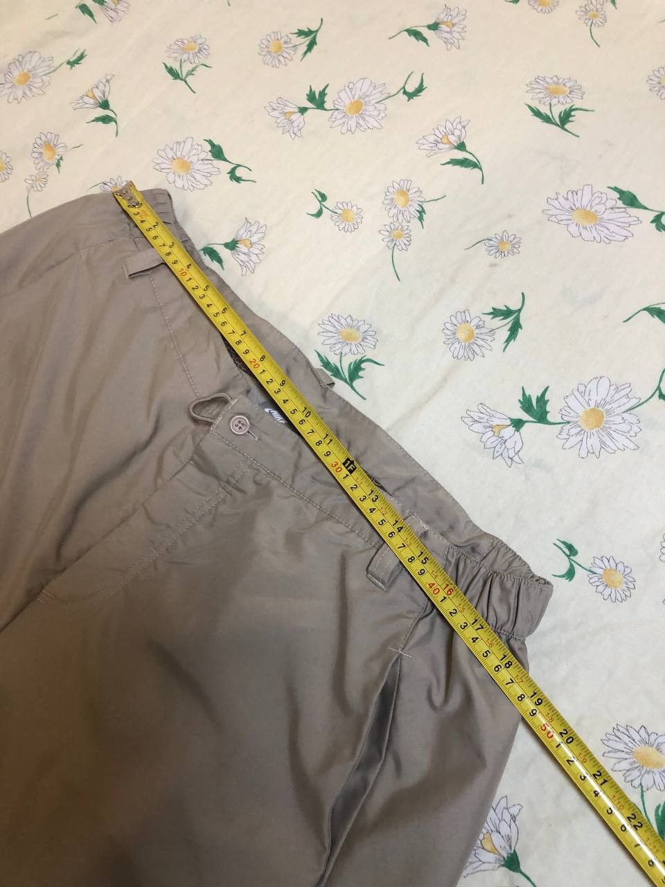 Nike Vintage Nike Pants Mens Khaki Tan Cargo Baggy Hiking Size US 38 / EU 54 - 13 Thumbnail