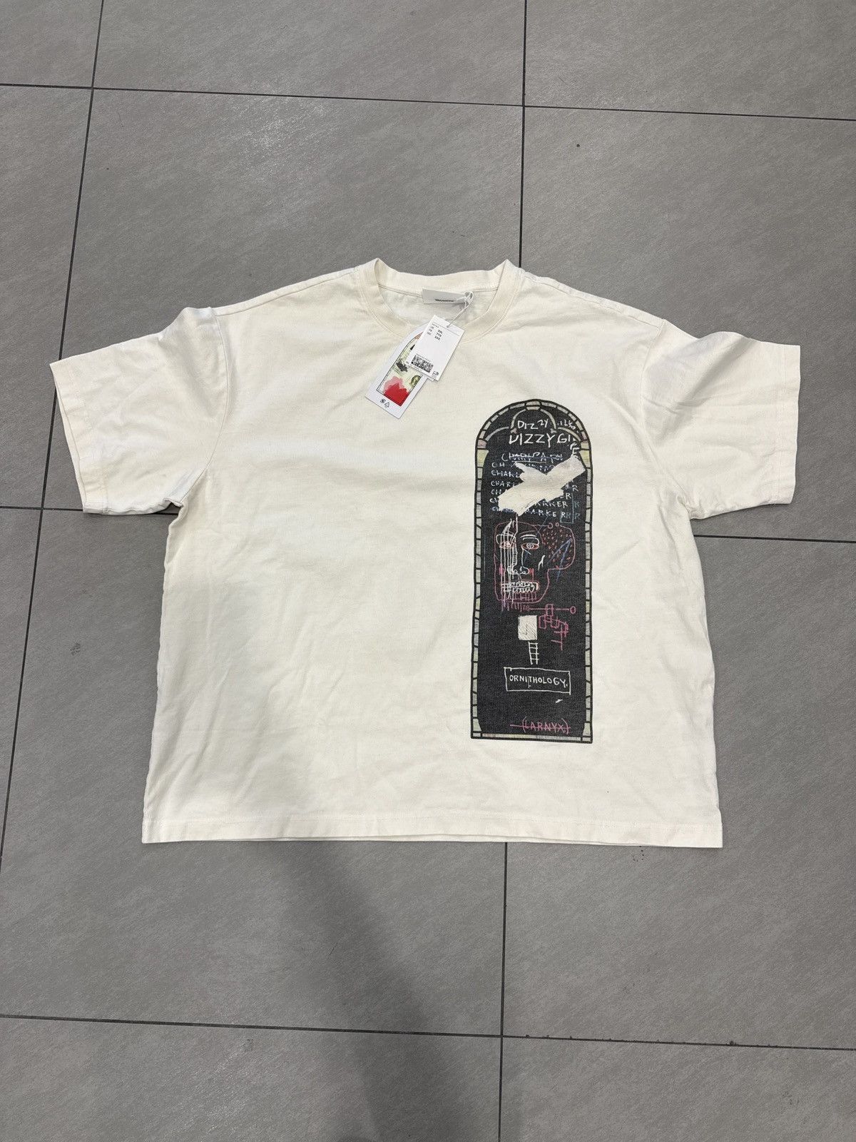 Who Decides War Who Decides War x H&M x Basquiat T-Shirt Size US XXL / EU 58 / 5 - 1 Thumbnail