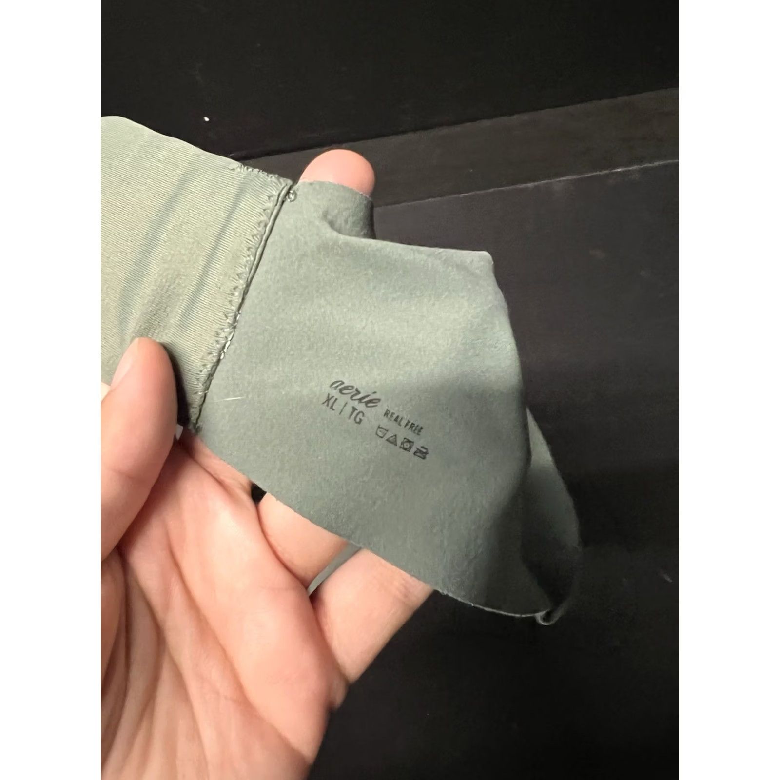 Vintage Aerie Bra Womens XL Green Seamless Bralette Size ONE SIZE - 2 Thumbnail