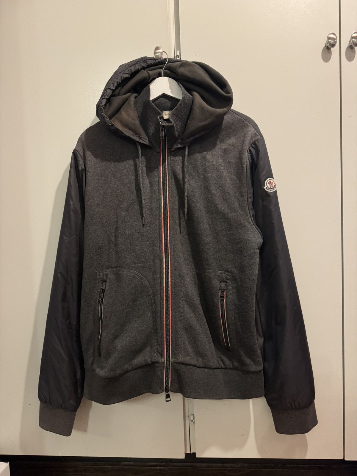 Moncler Moncler Hybrid Hooded Down Cardigan Size US XL / EU 56 / 4 - 2 Thumbnail