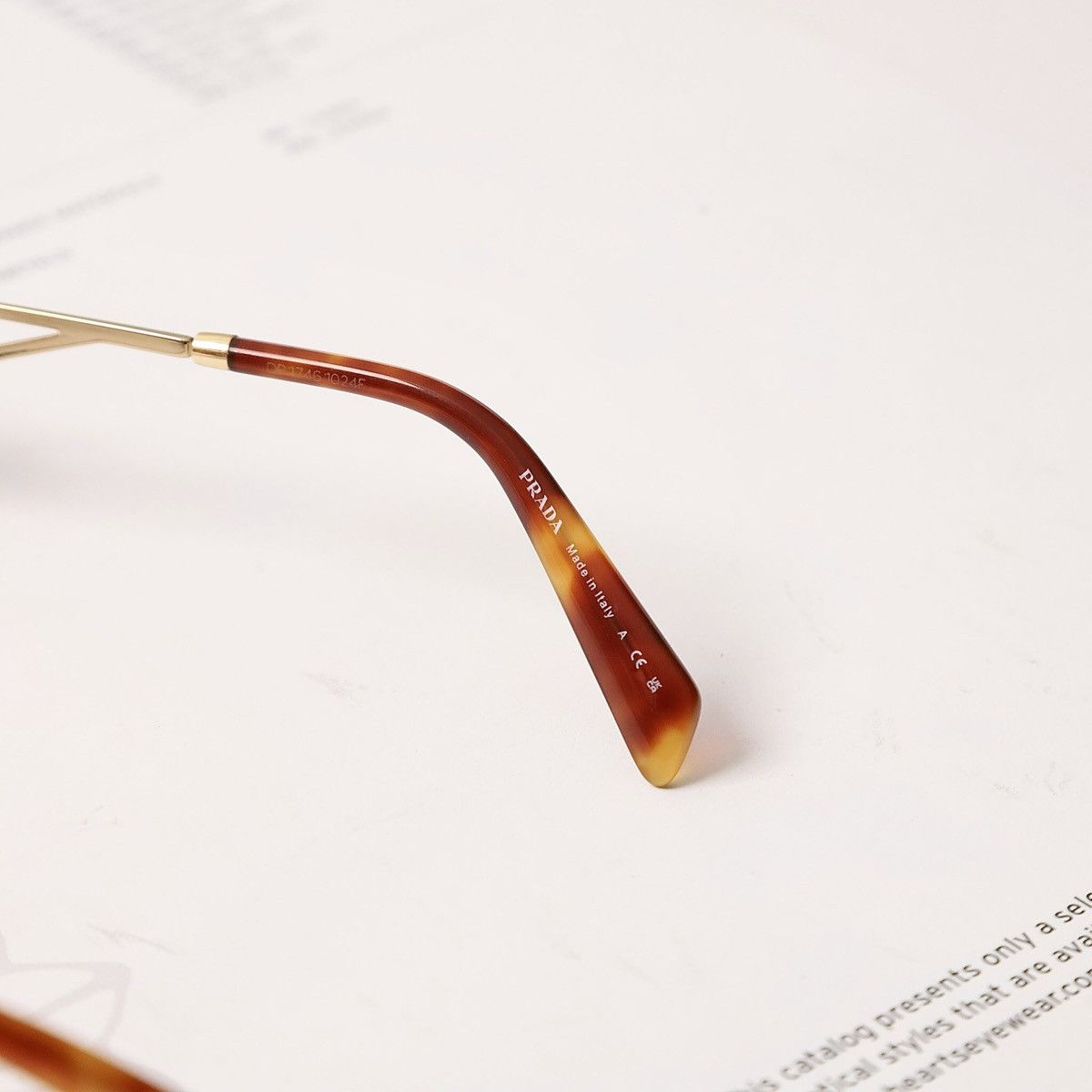 Prada PRADA 0PR A50V GLASSES Size ONE SIZE - 6 Thumbnail