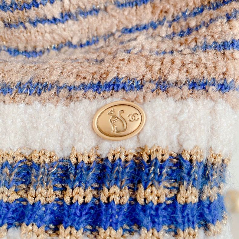 Chanel Chanel Letter embroidery Byzantine style knitted long sleev Size XS / US 0-2 / IT 36-38 - 5 Thumbnail
