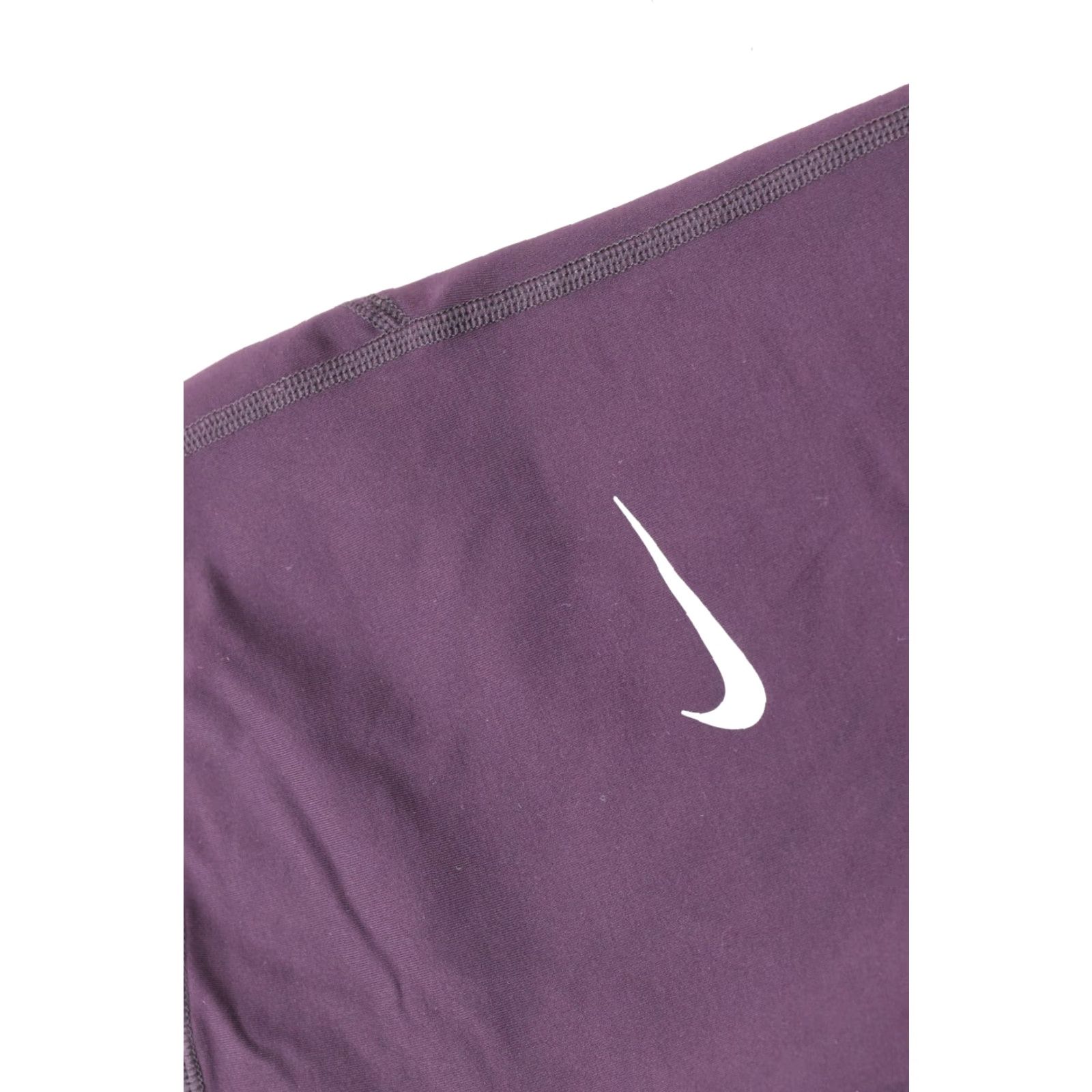 Nike Nike Dri-FIT Women's Small Purple Geometric Crop Running Leggings Athletic Tight Size 28" / US 6 / IT 42 - 6 Thumbnail