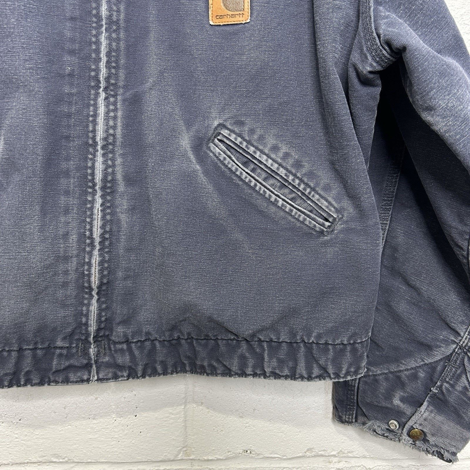 Carhartt Vintage Carhartt Blanket-Lined Detroit Jacket “Petrol” J64 Size US XL / EU 56 / 4 - 6 Thumbnail