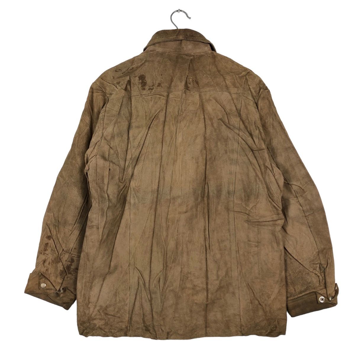 Genuine Leather 🔥90’s Vintage Genuine Leather Jacket Issey Miyake Japan Size US M / EU 48-50 / 2 - 8 Thumbnail