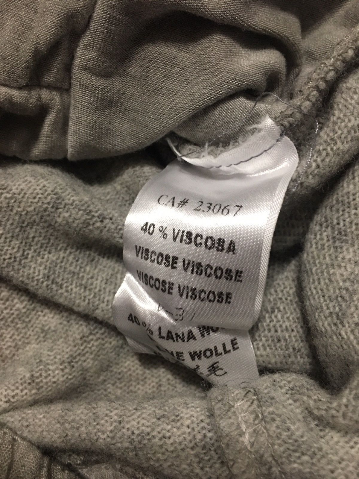Elisa Cavaletti Elisa Cavaletti Deisgner Grey Long Tunic Blouse Size L Size L / US 10 / IT 46 - 11 Thumbnail